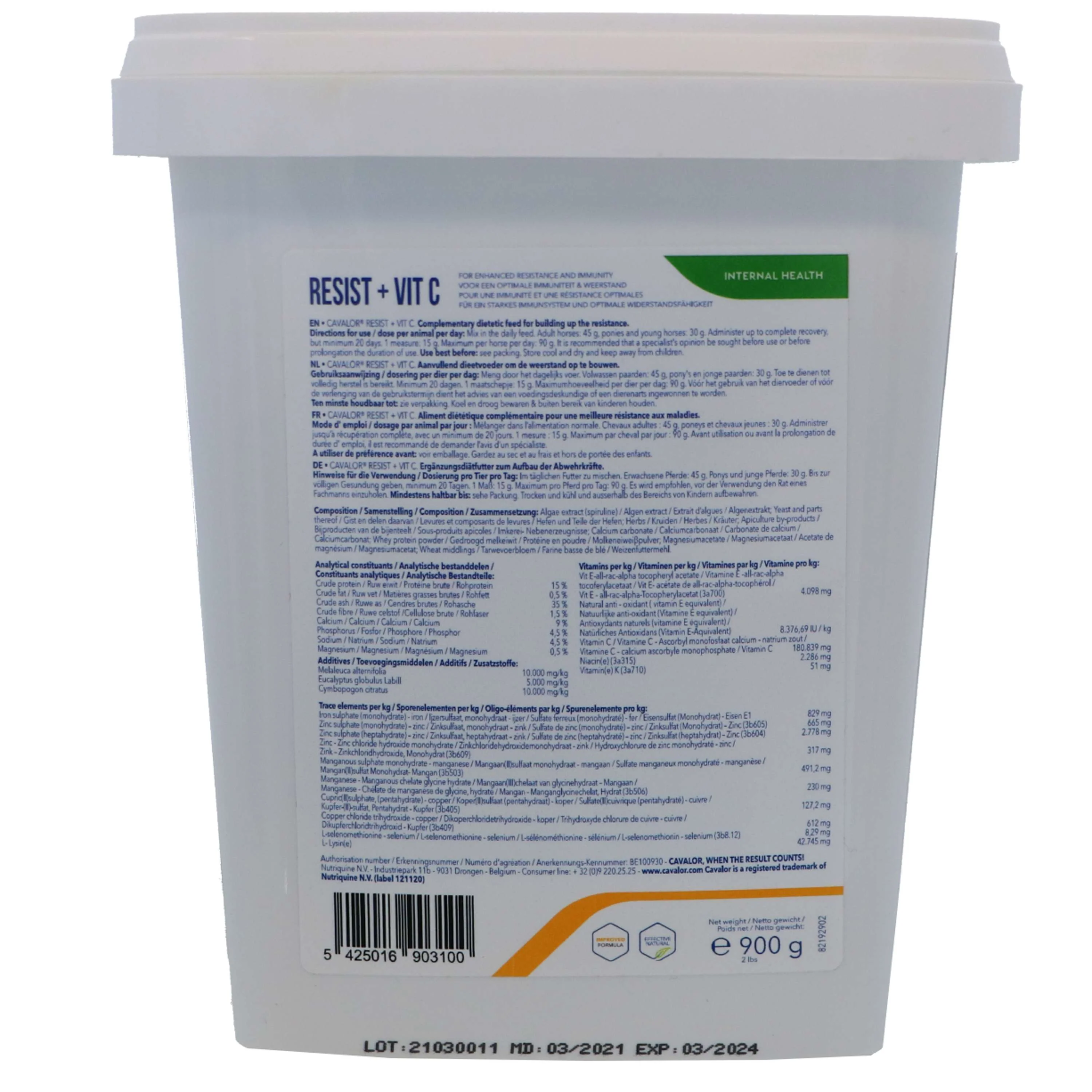 Cavalor Resist Vit C - Image 3
