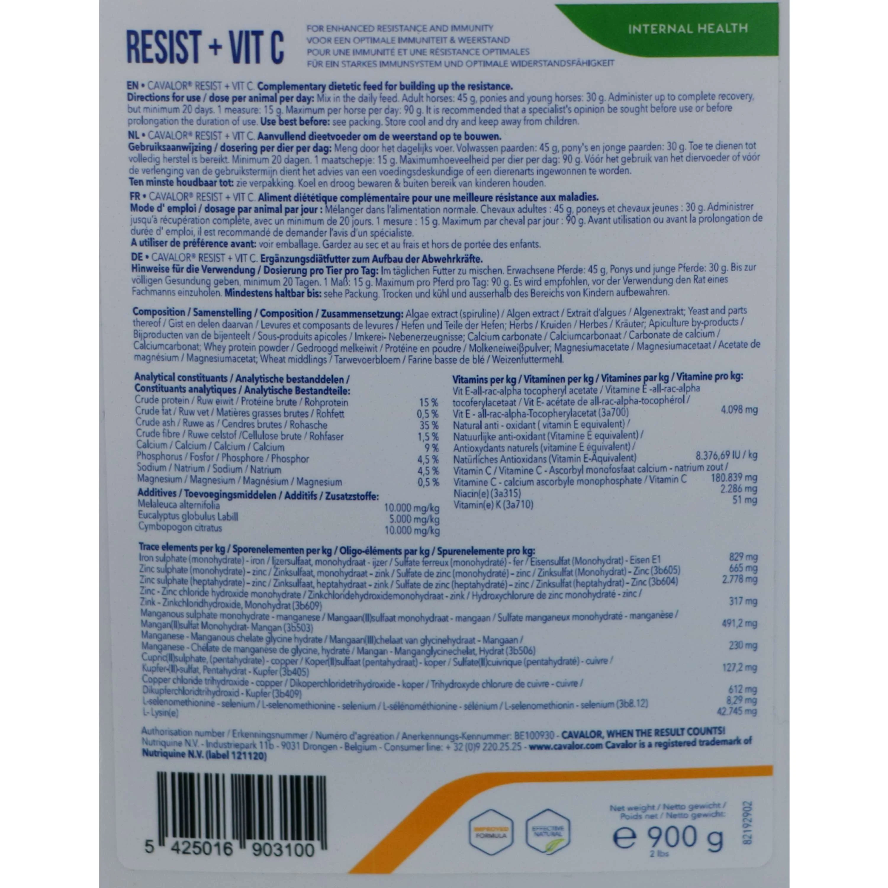 Cavalor Resist Vit C - Image 6