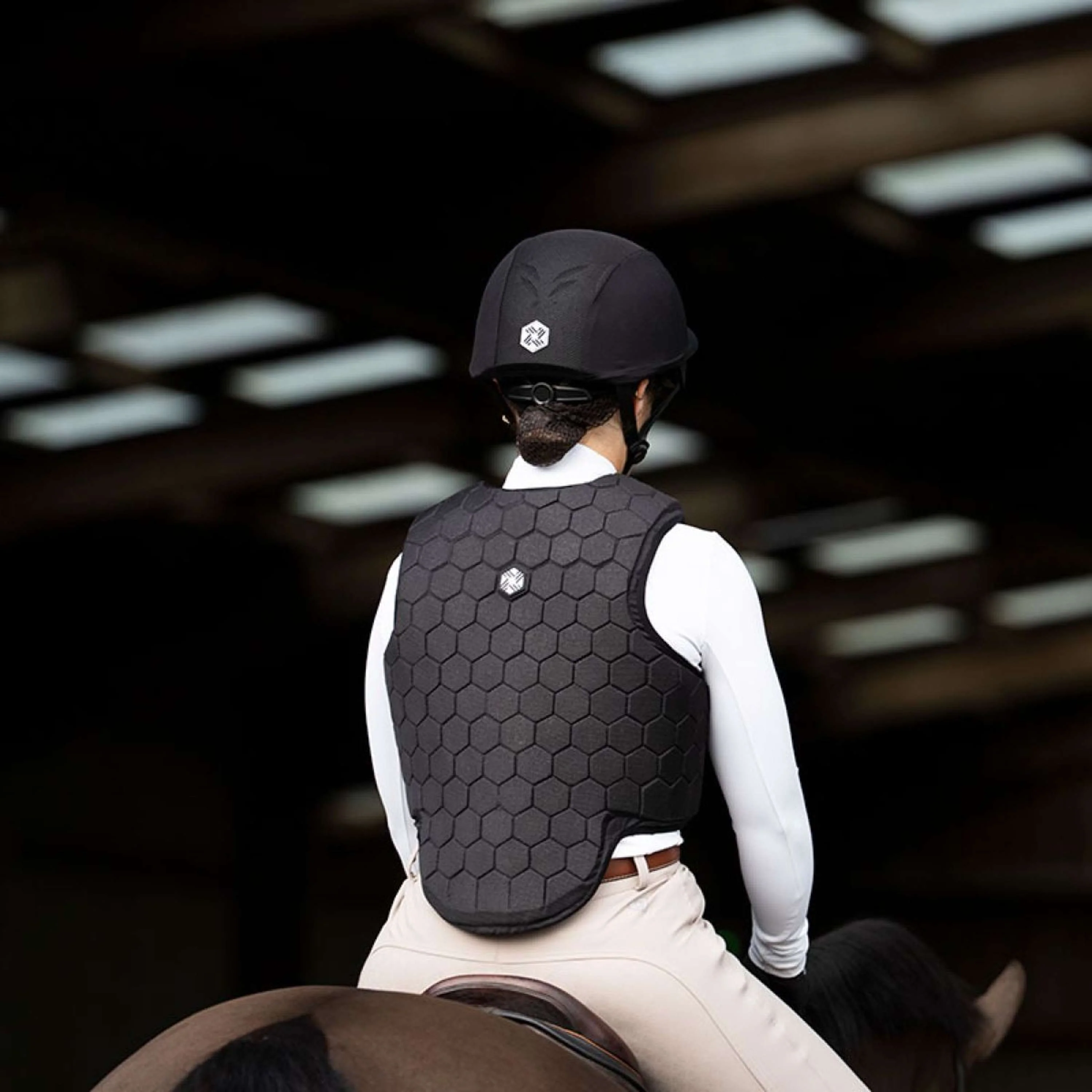 Charles Owen Bodyprotector HEXA Enfants Noir - Image 3
