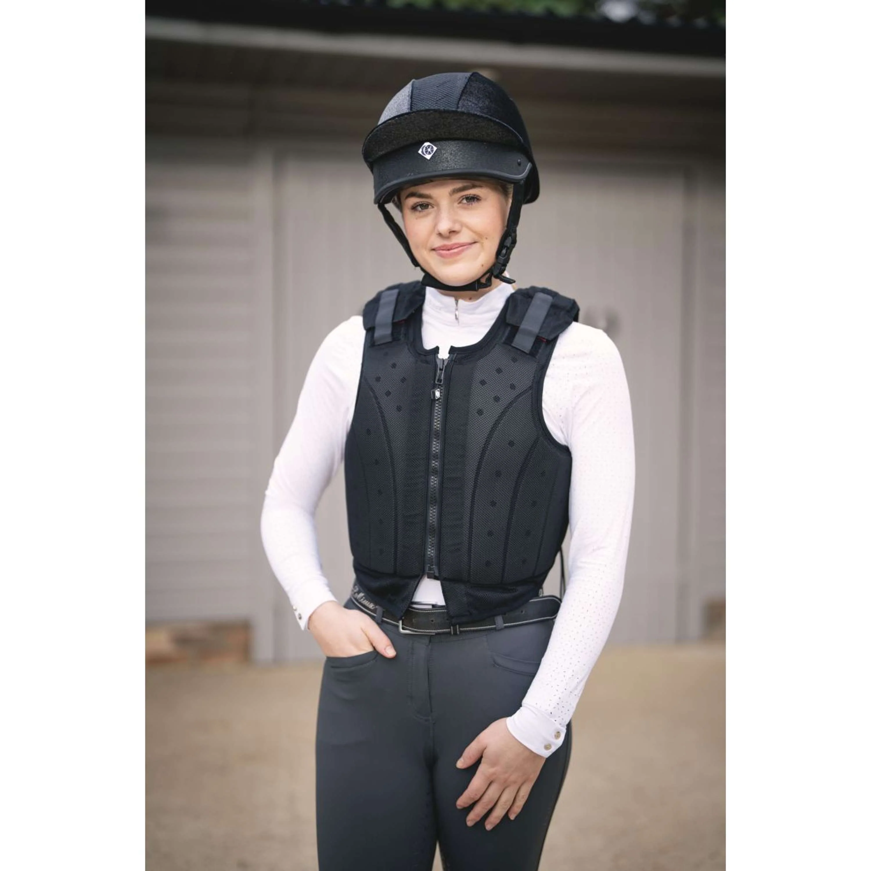 Charles Owen Bodyprotector Kontor pour Adultes Noir - Image 7