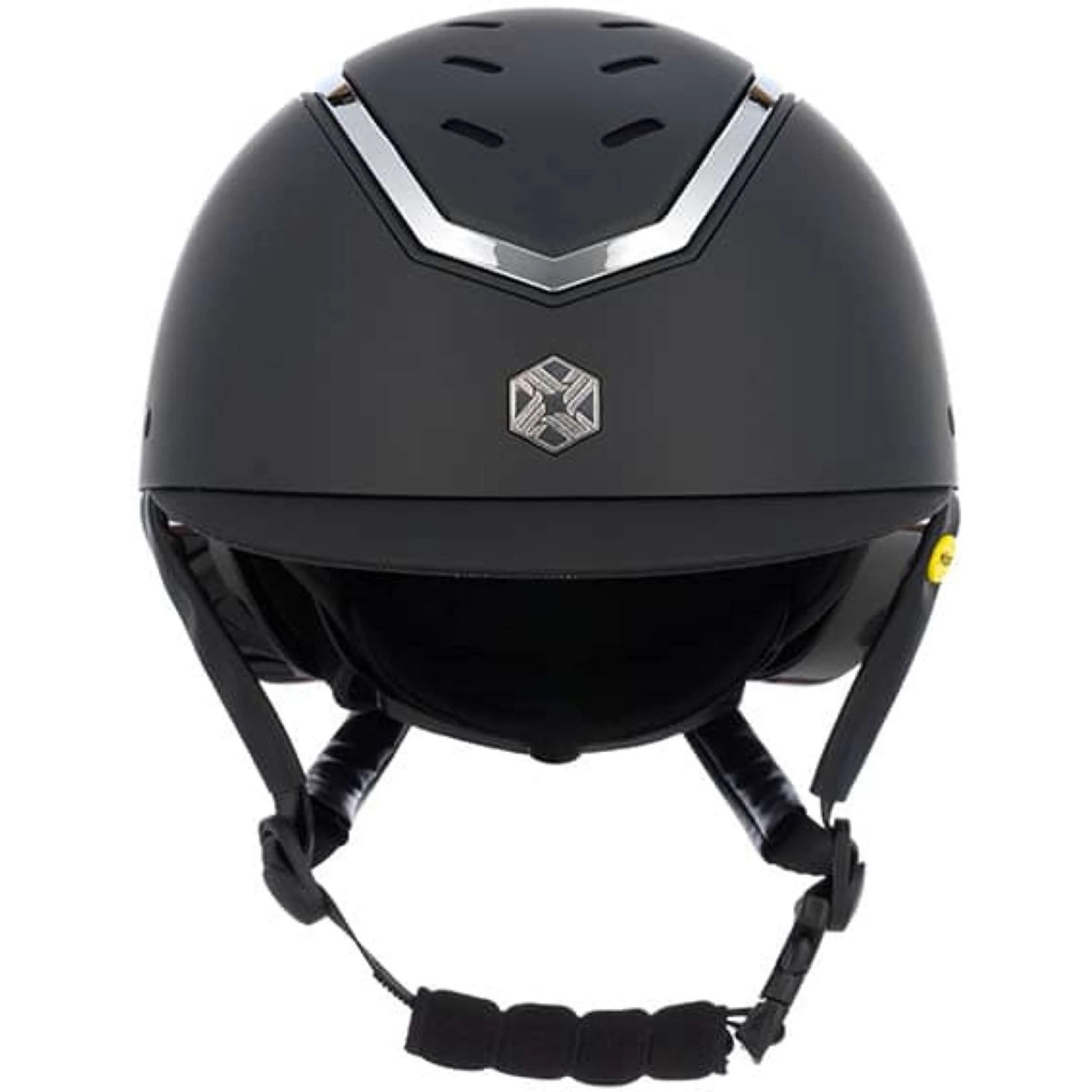 Charles Owen Bombe Kylo Black Matte/Silver - Image 2