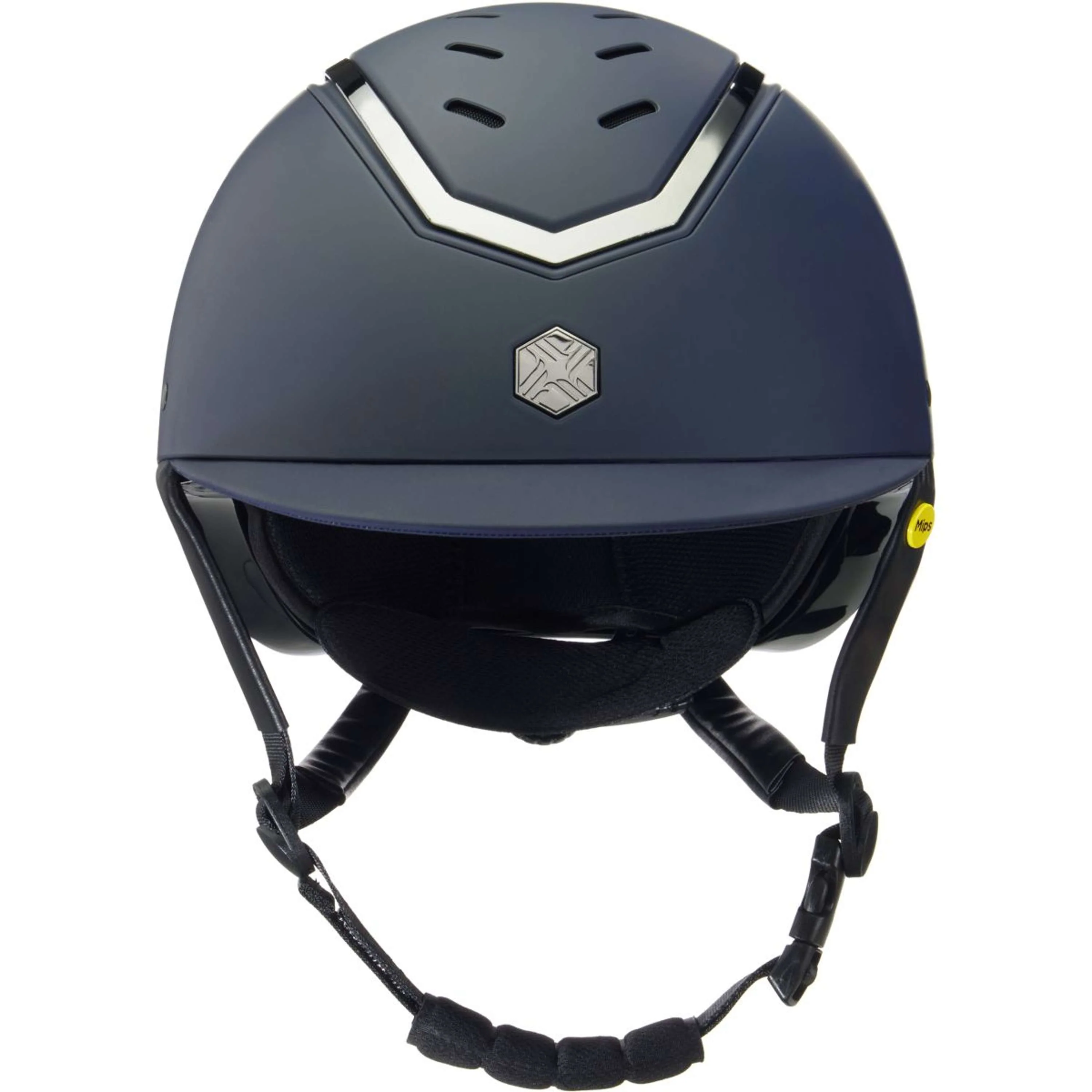 Charles Owen Bombe Kylo visière standard MIPS Navy Matte/Pewter - Image 2