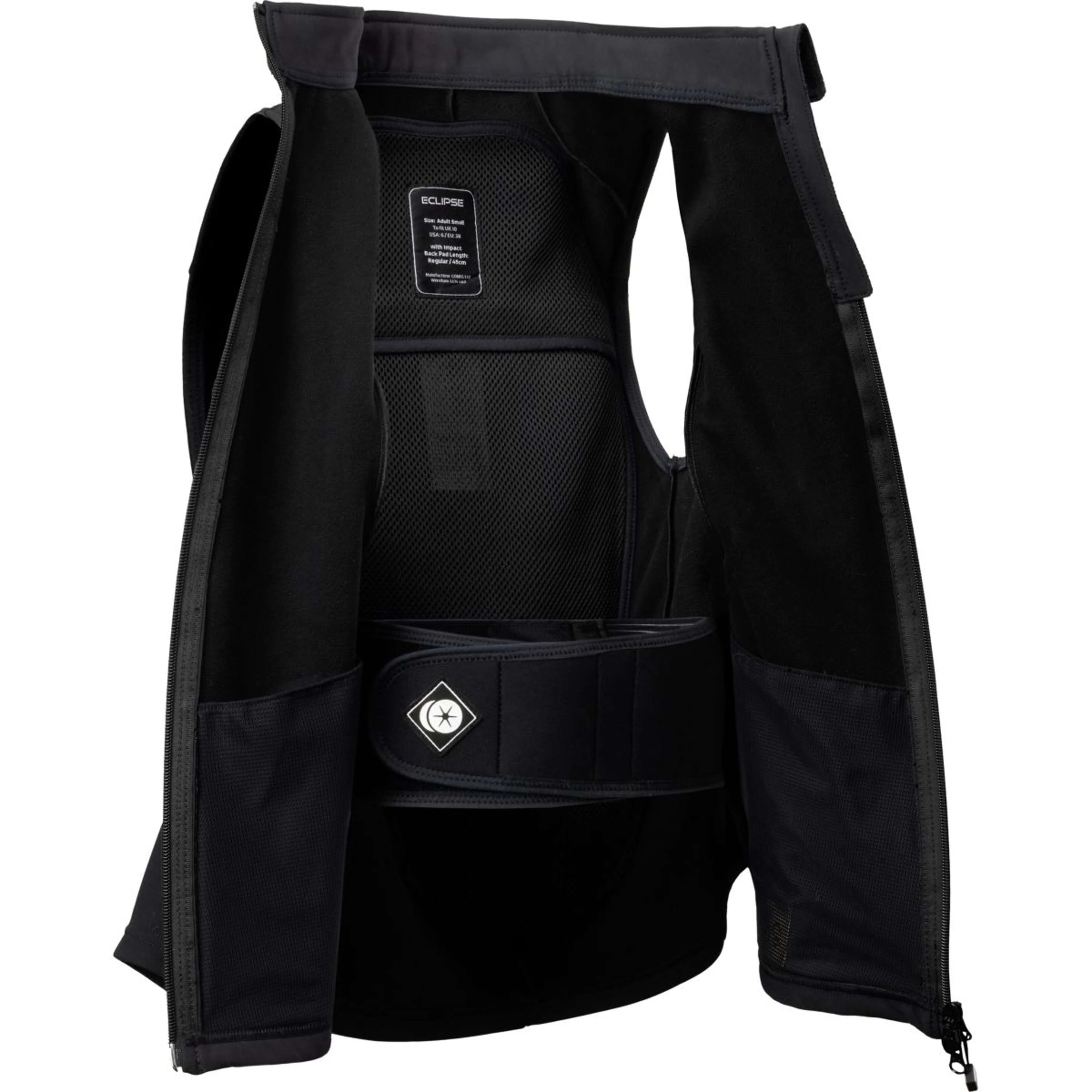 Charles Owen Gilet de Protectin Eclipse Noir - Image 4