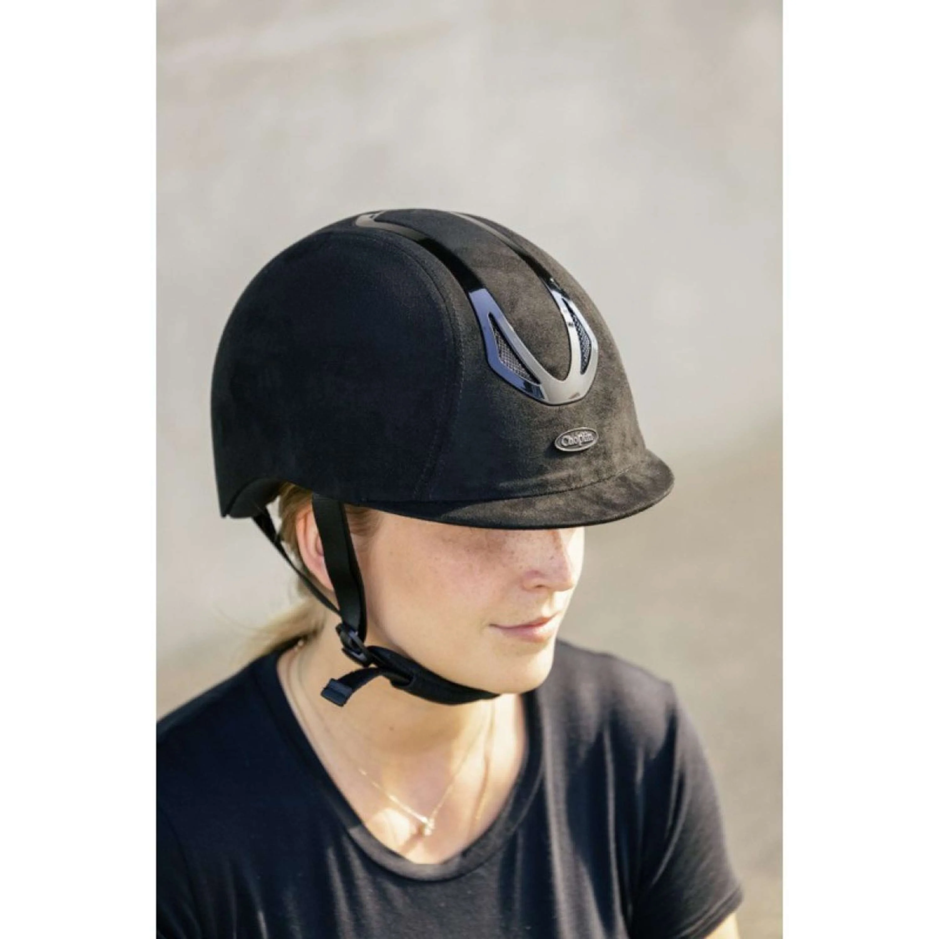 Choplin Bombe Aero Velvet Noir Mat - Image 5