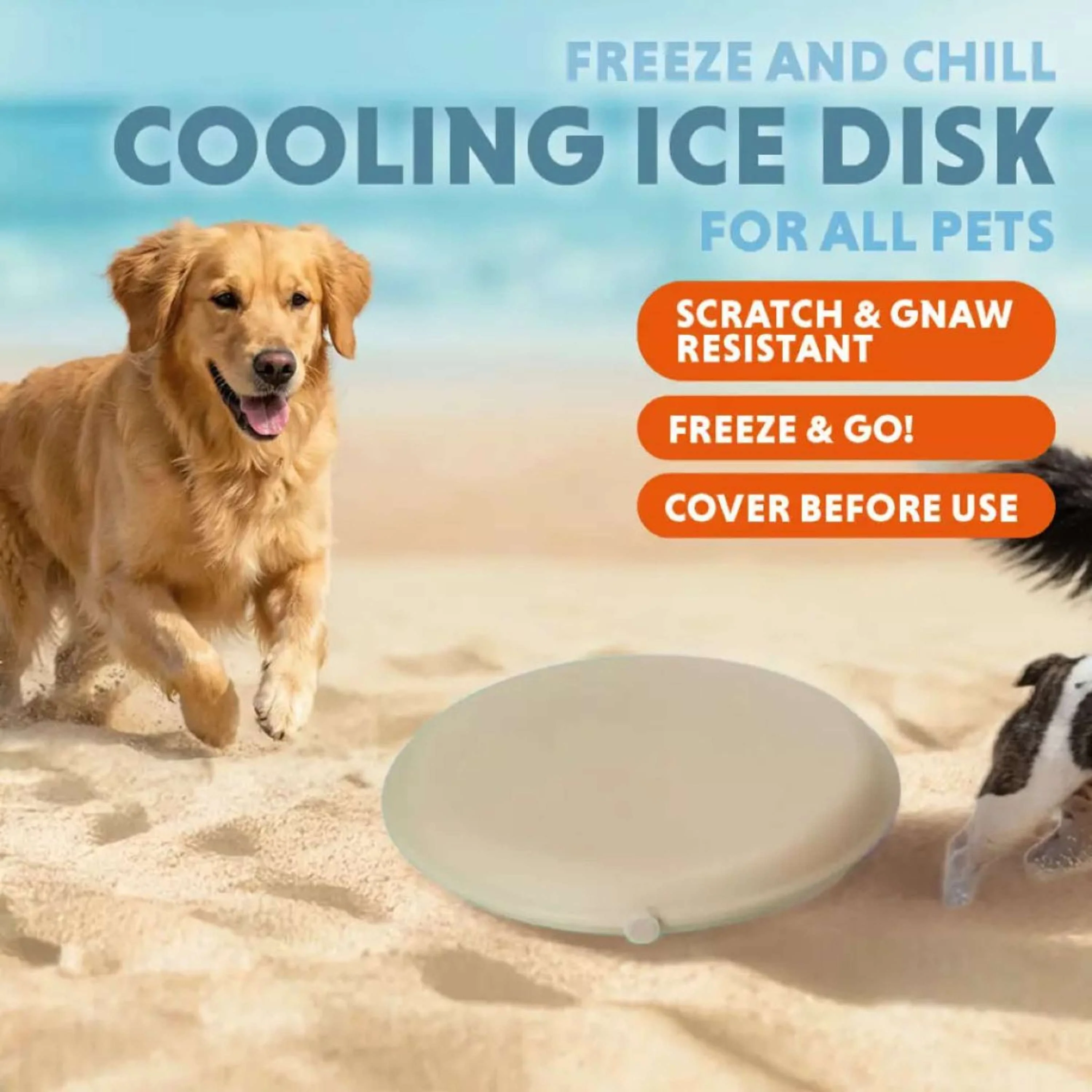 CoolPets Cooling Disc Beige - Image 2