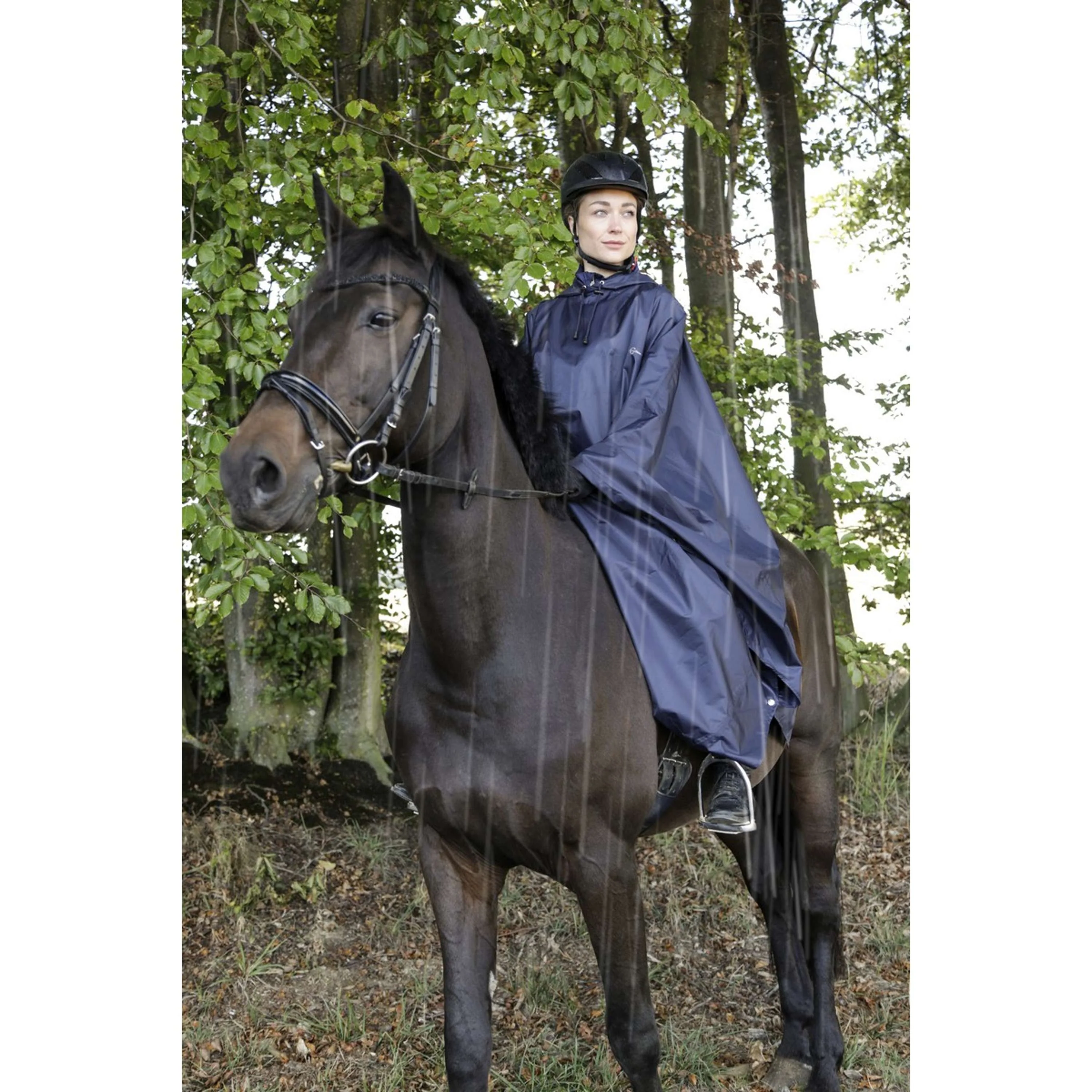 Covalliero Poncho de pluie adulte Bleu - Image 4