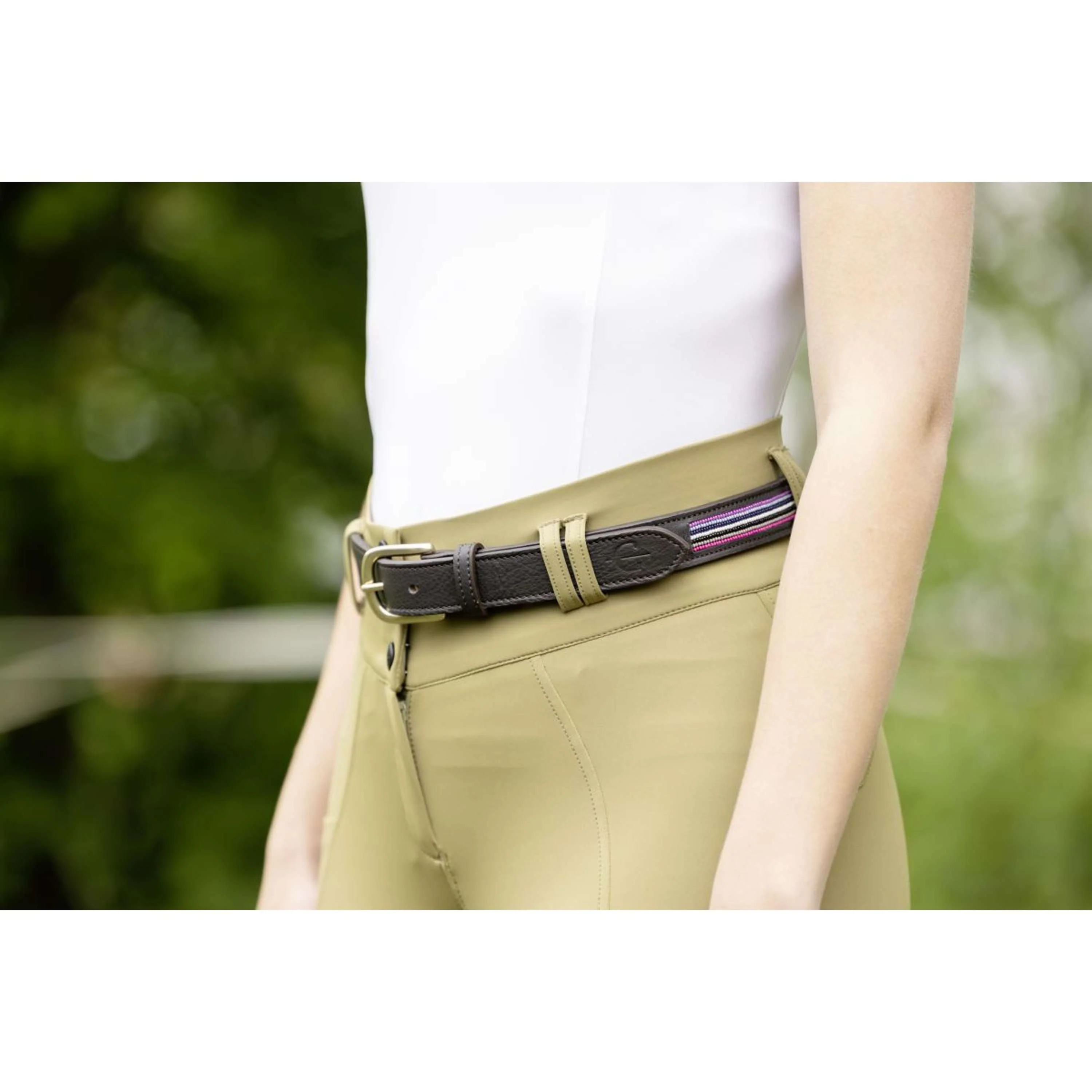 Covalliero Ceinture SS26 Marron foncé - Image 2