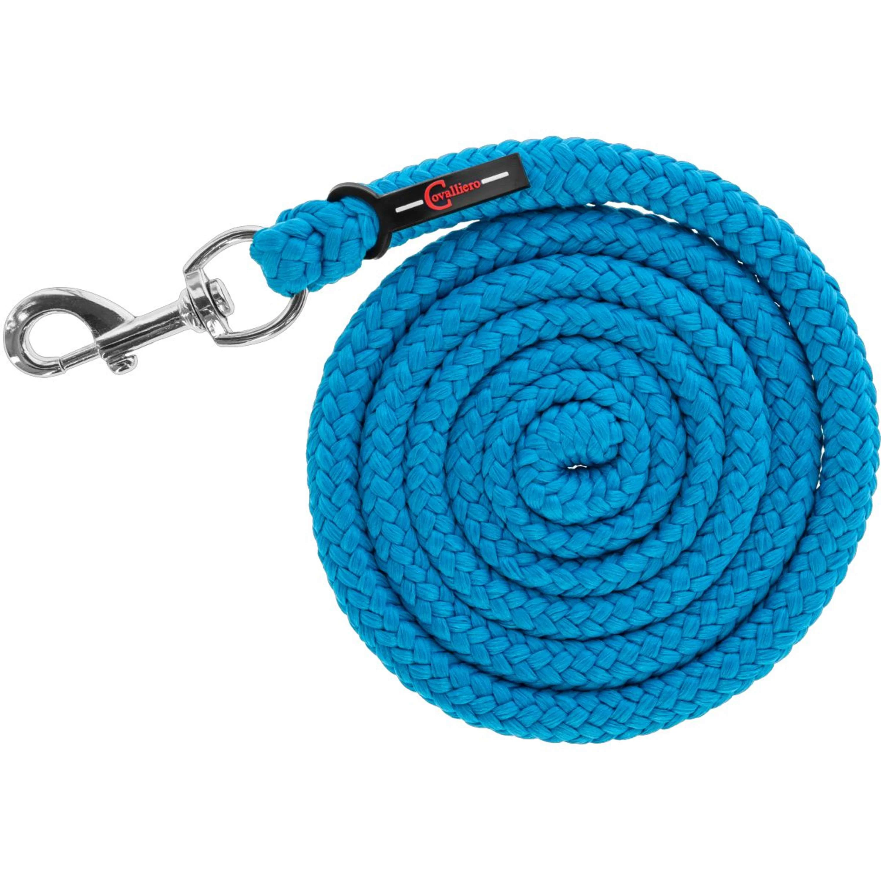 Covalliero Corde pour Licol Hippo avec Mousqueton Bleu - Image 2