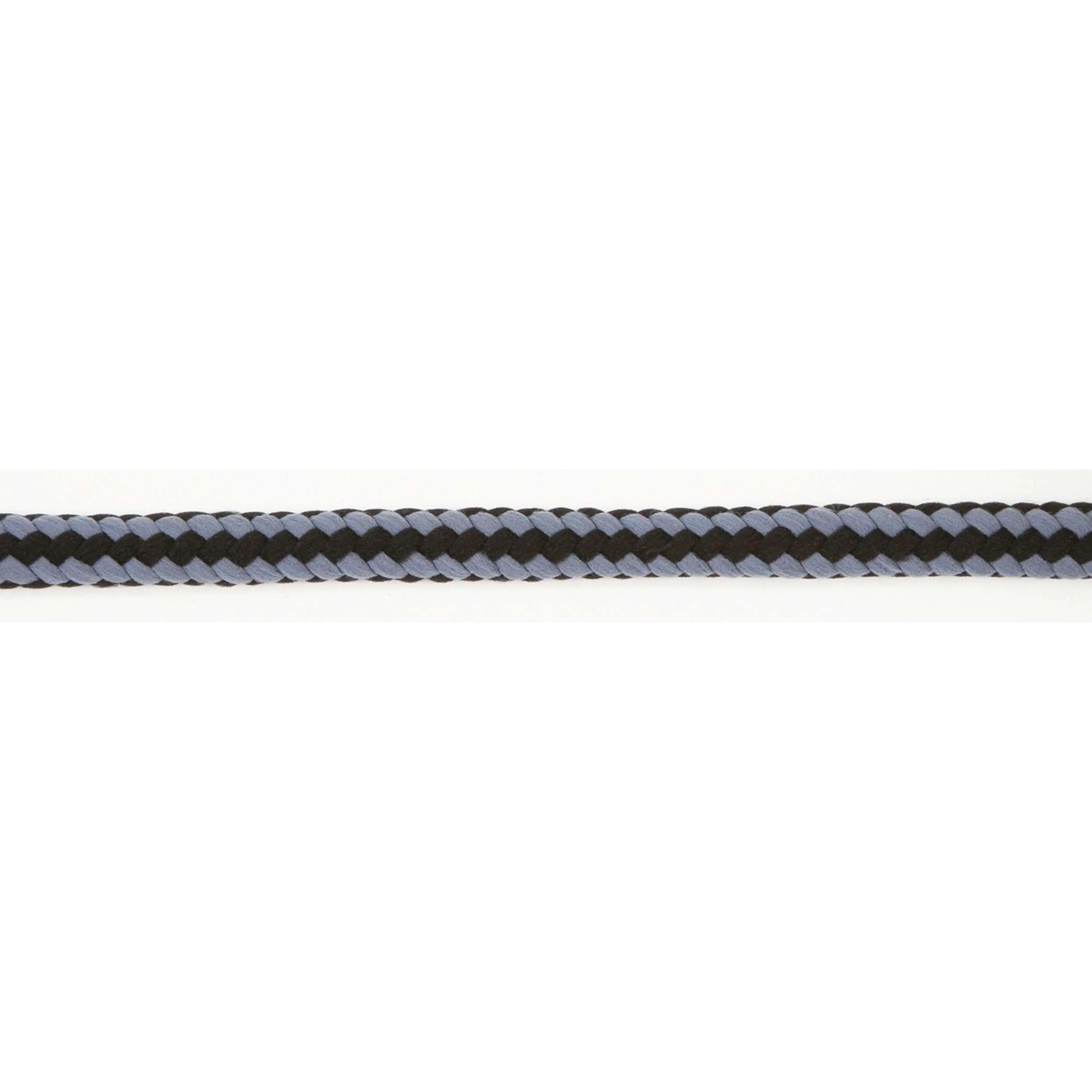 Covalliero Corde pour Licol Hippo avec Mousqueton Noir/Argent - Image 2