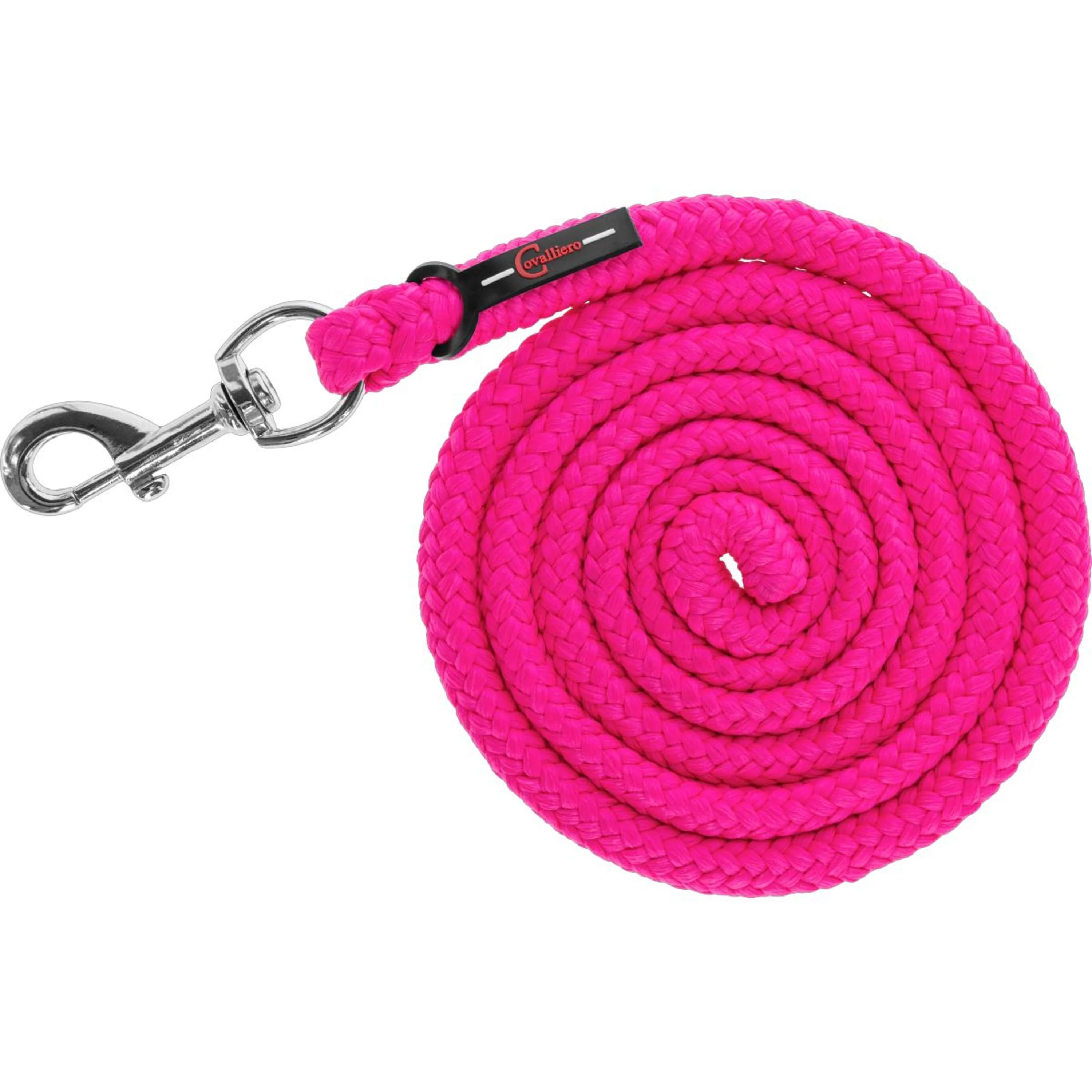 Covalliero Corde pour Licol Hippo avec Mousqueton Rose - Image 2
