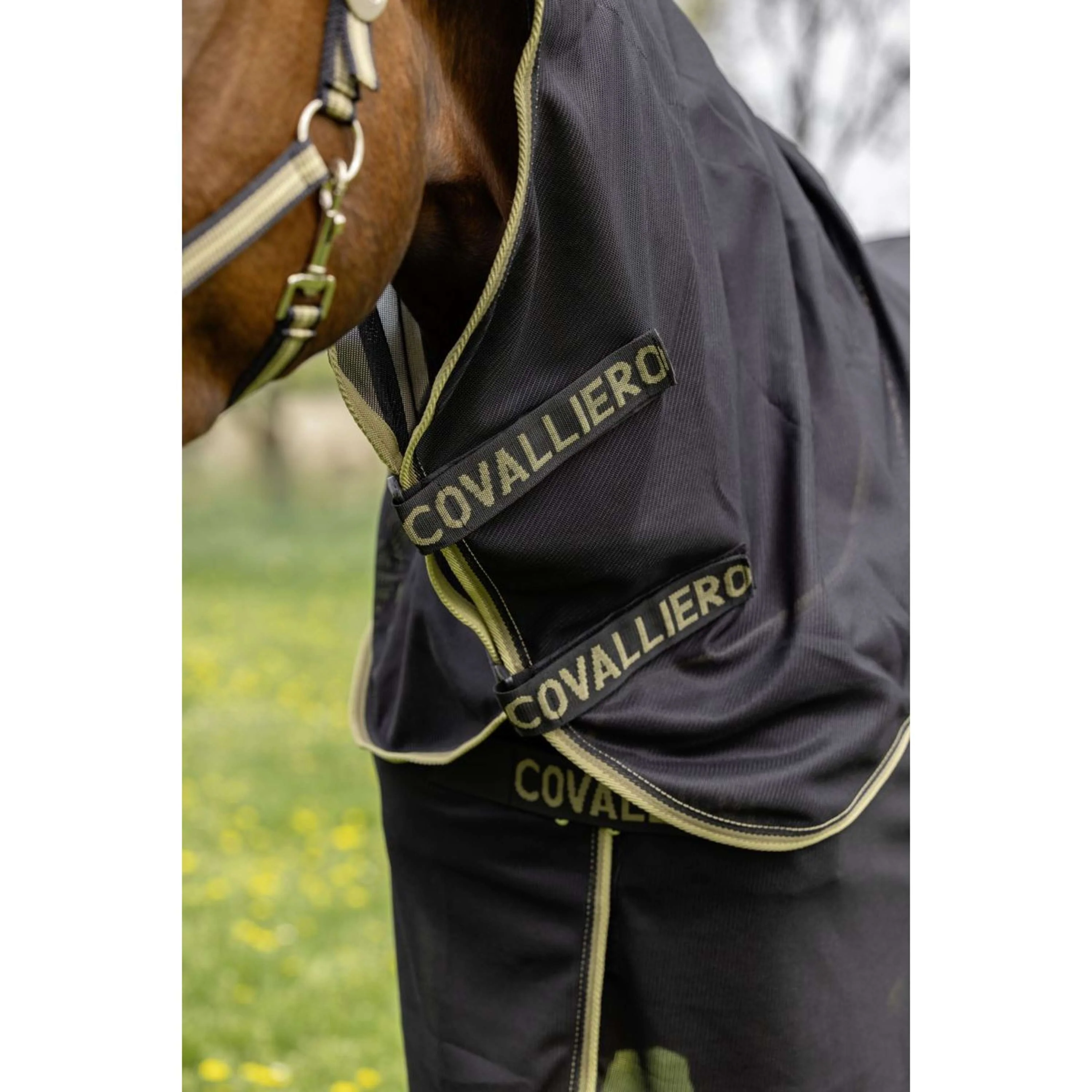 Covalliero Couverture Anti-Mouches SS26 Noir - Image 6