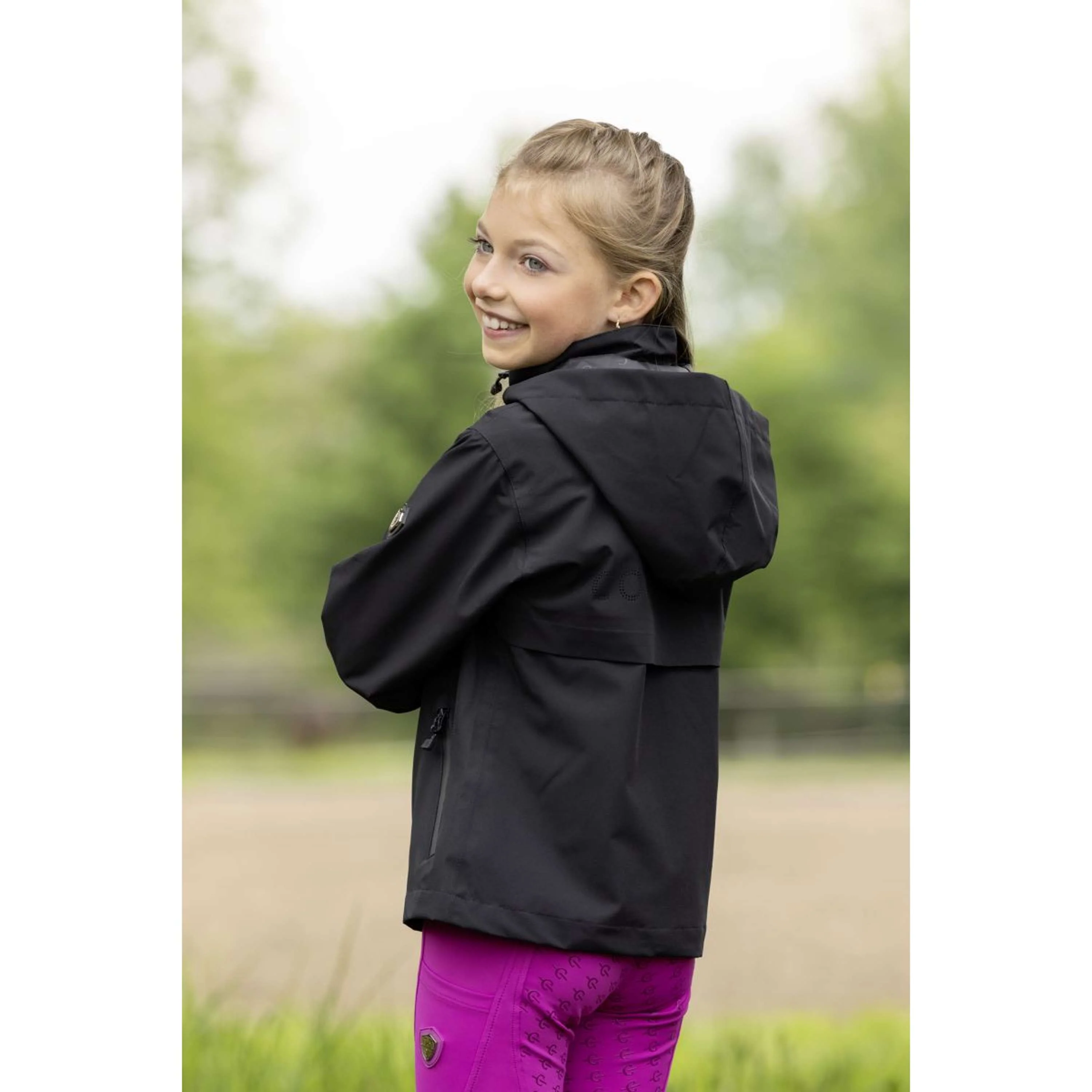 Covalliero Imperméable SS26 Enfants Noir - Image 3