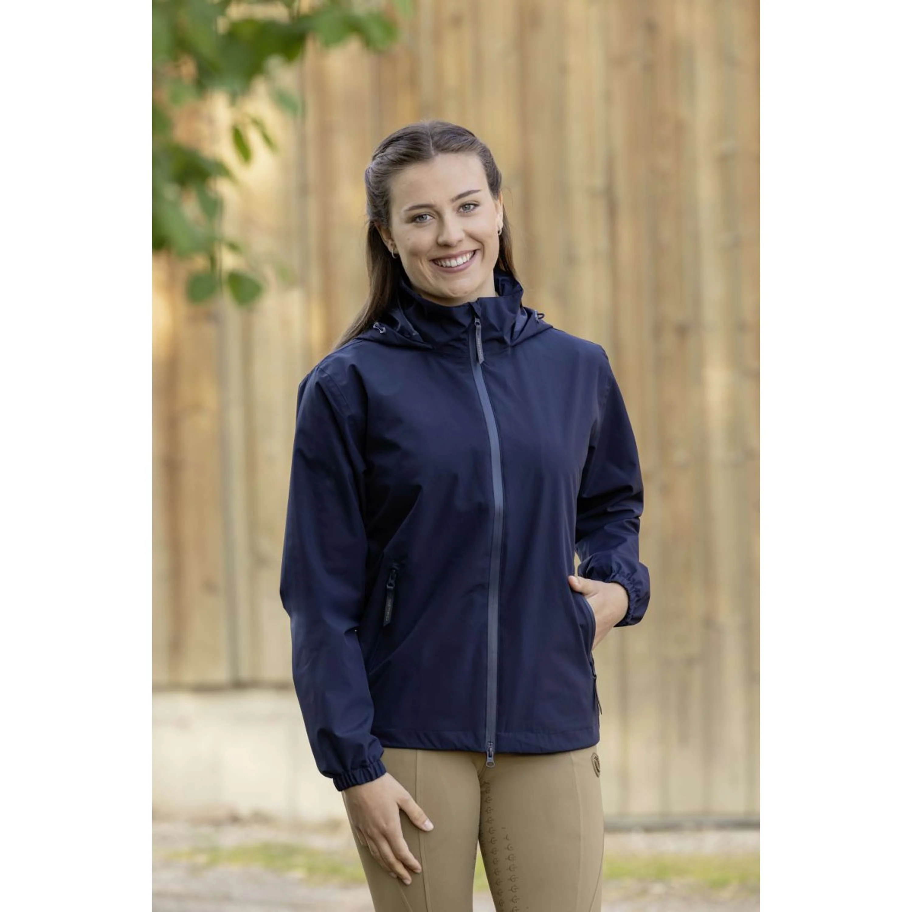 Covalliero Imperméable SS26 Femme Foncé Marine - Image 2
