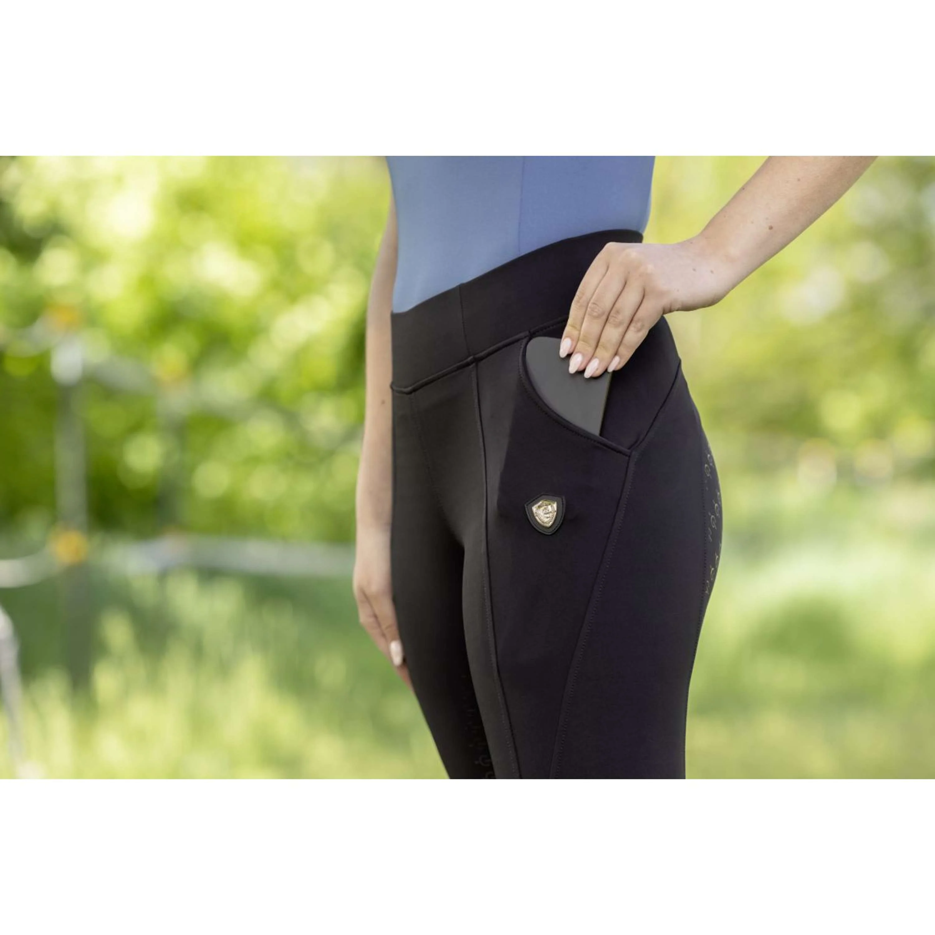 Covalliero Legging d'Équitation SS26 Femme Noir - Image 7