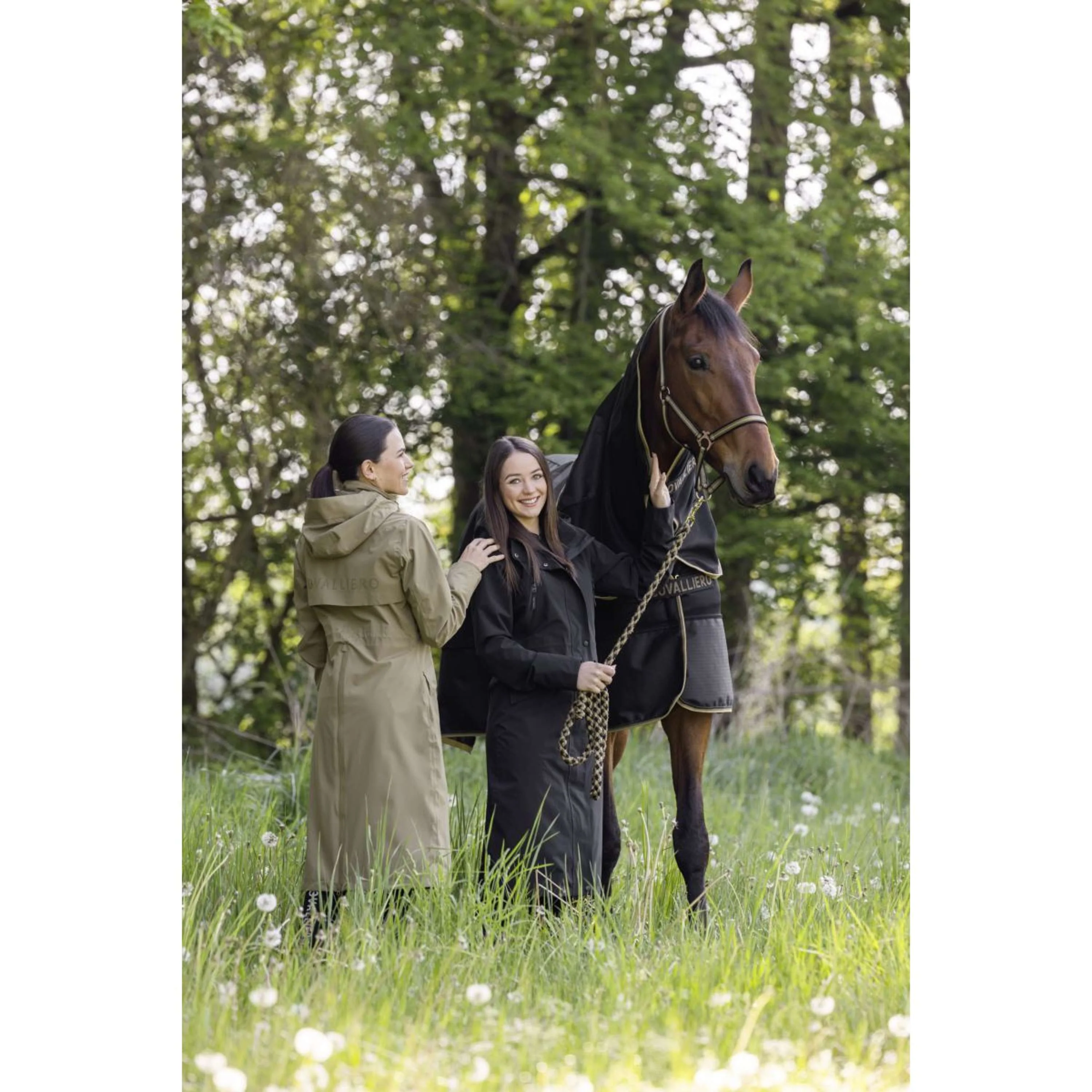 Covalliero Longue Impermêable SS26 Femme Noir - Image 5