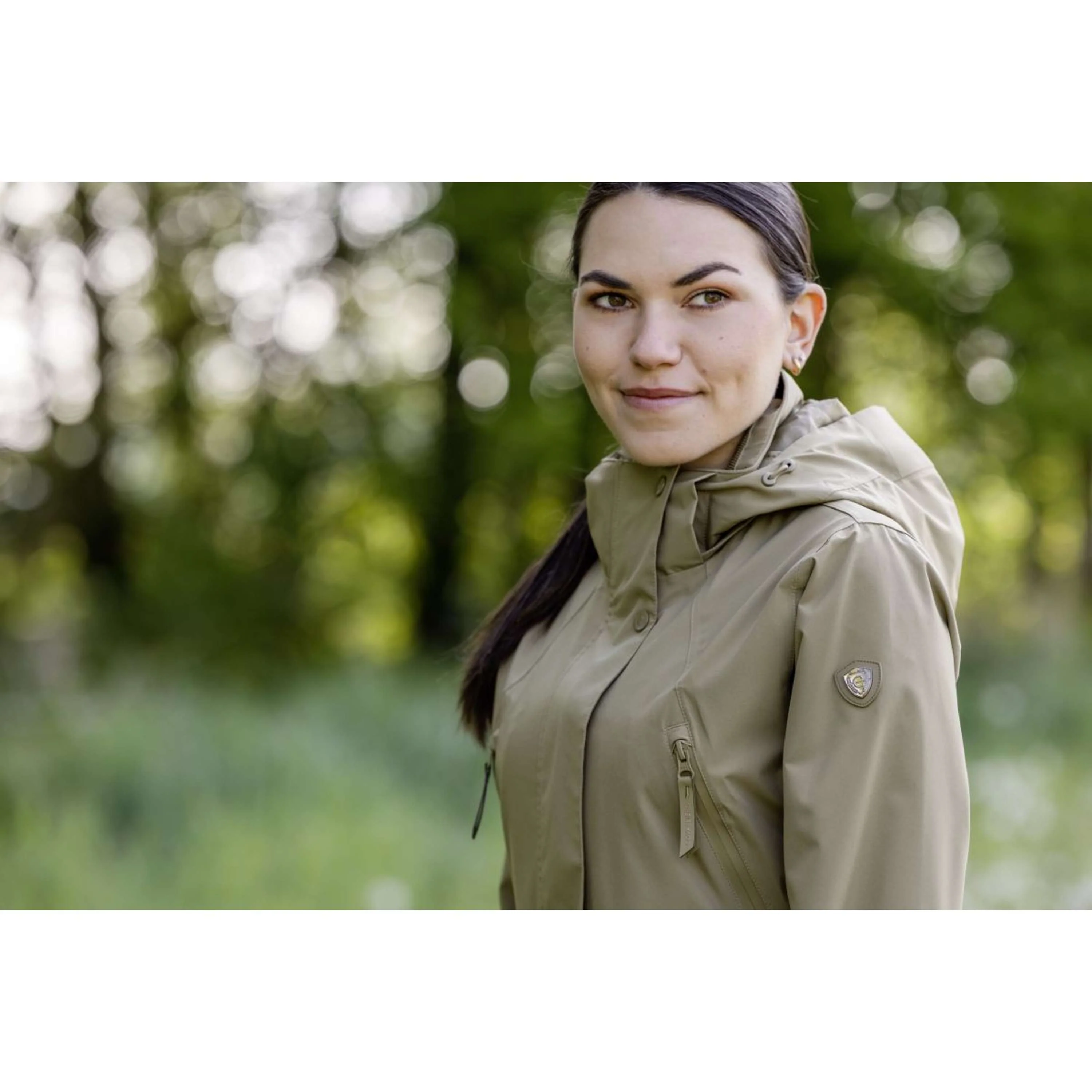 Covalliero Longue Impermêable SS26 Femme Noix - Image 13