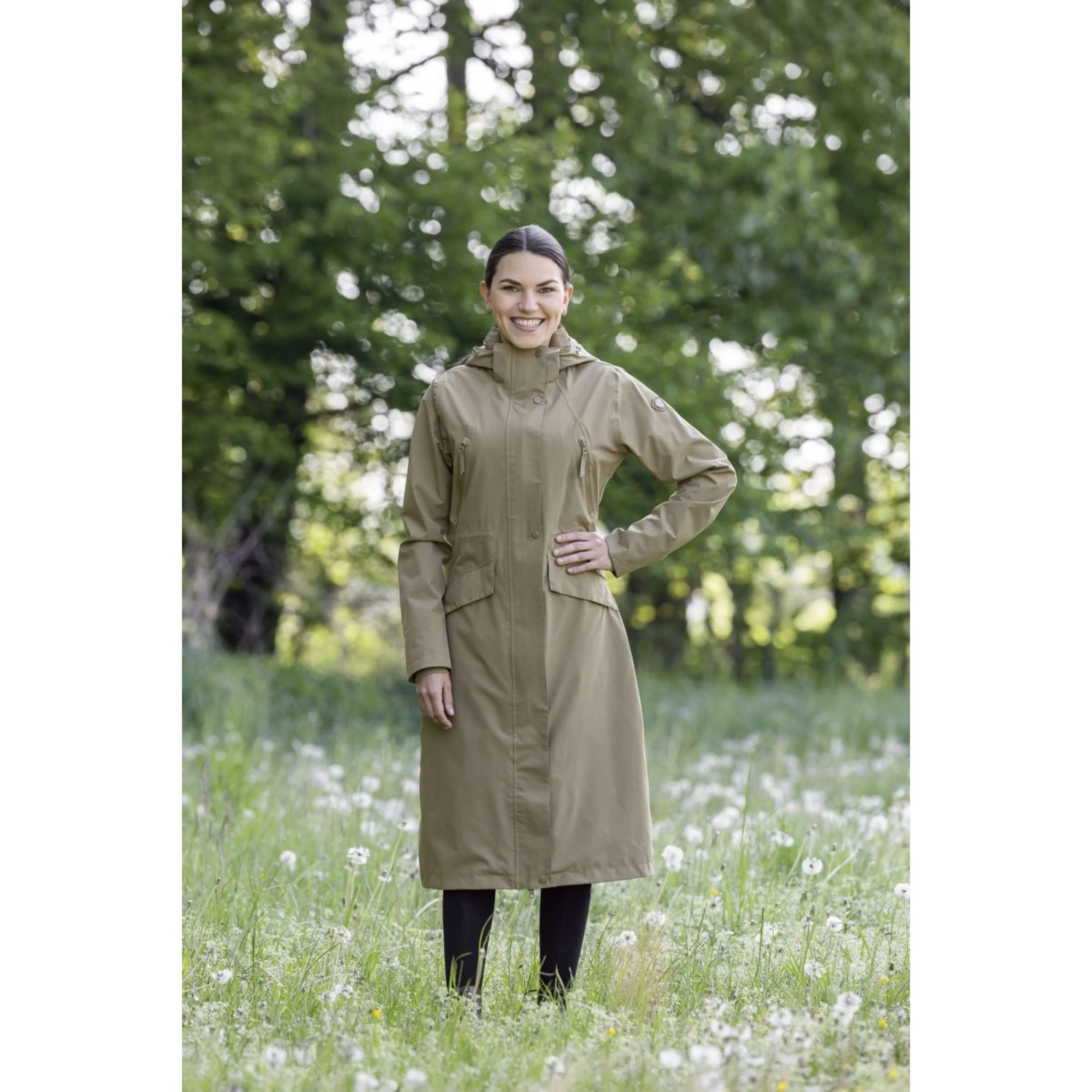 Covalliero Longue Impermêable SS26 Femme Noix - Image 2