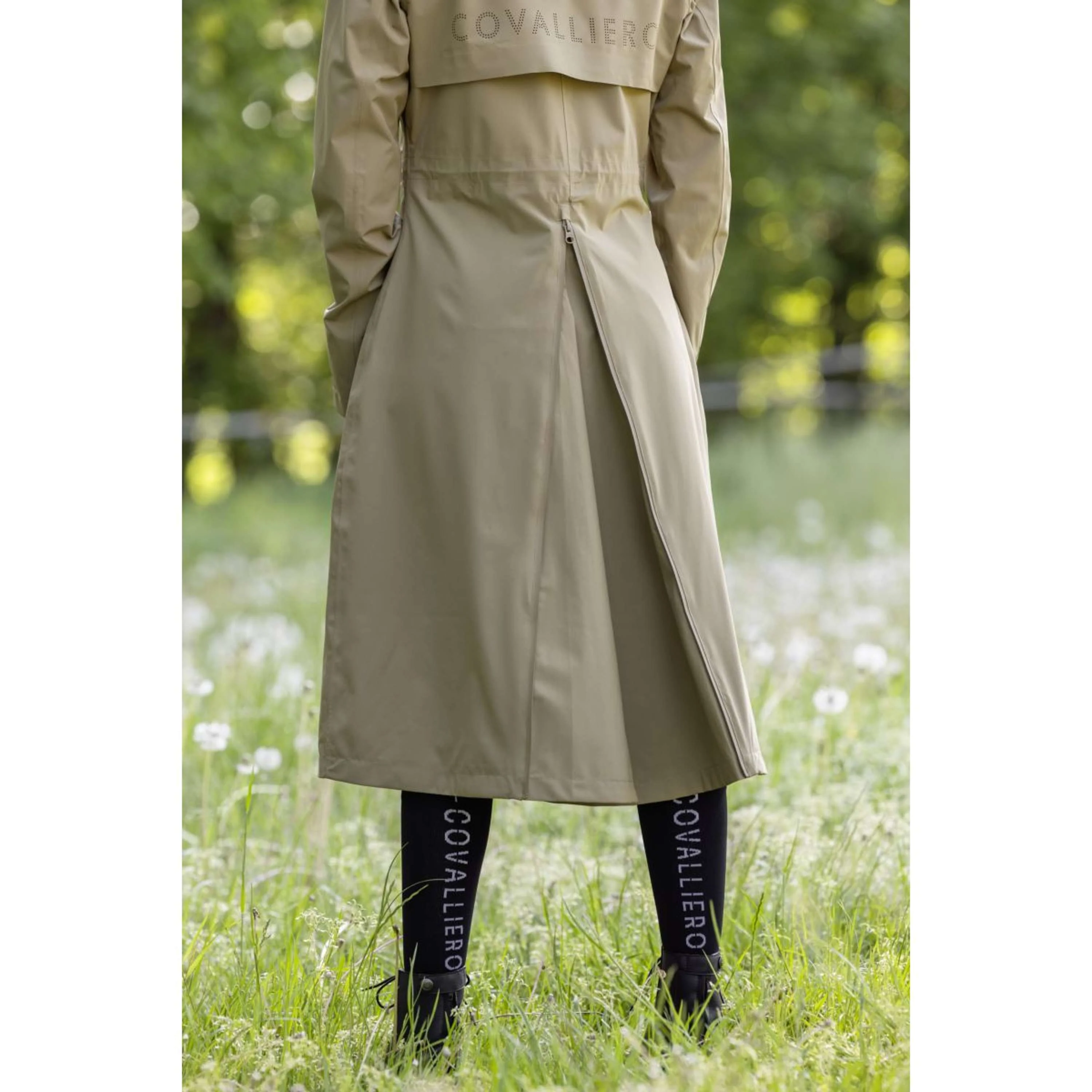Covalliero Longue Impermêable SS26 Femme Noix - Image 8