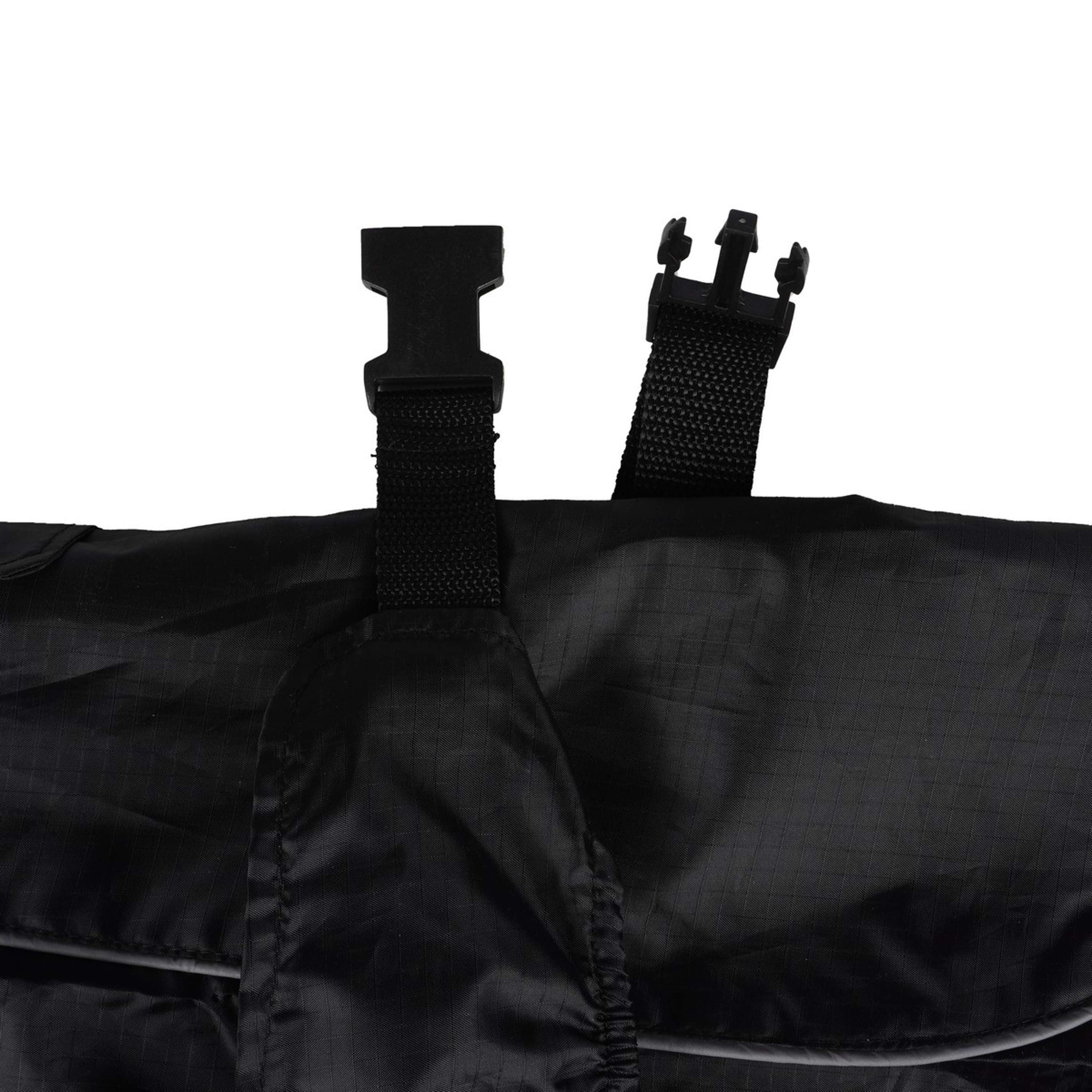 Covalliero Couverture de Pluie pour Chien Forks Noir - Image 9
