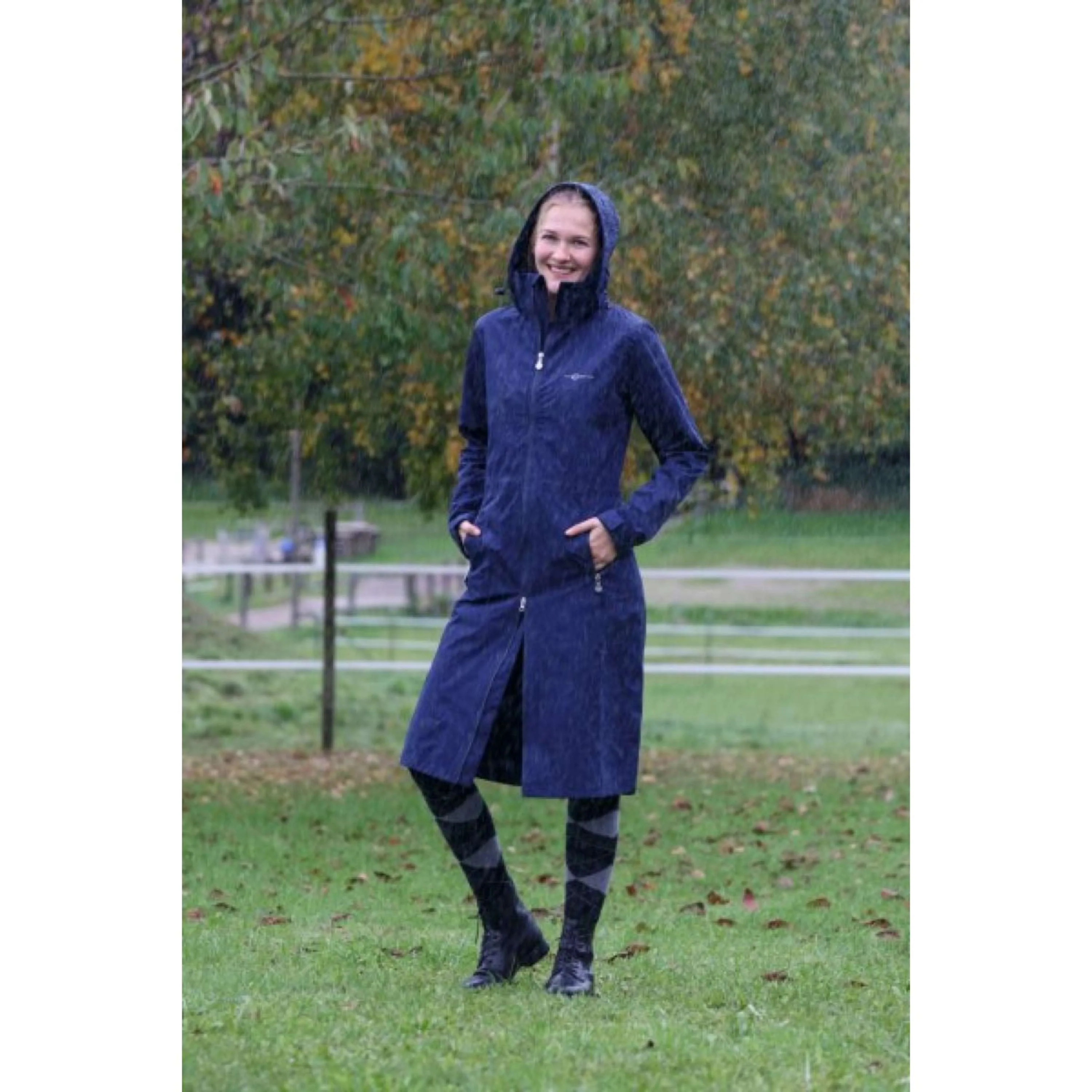 Covalliero Manteau d'Équitation Marin - Image 3
