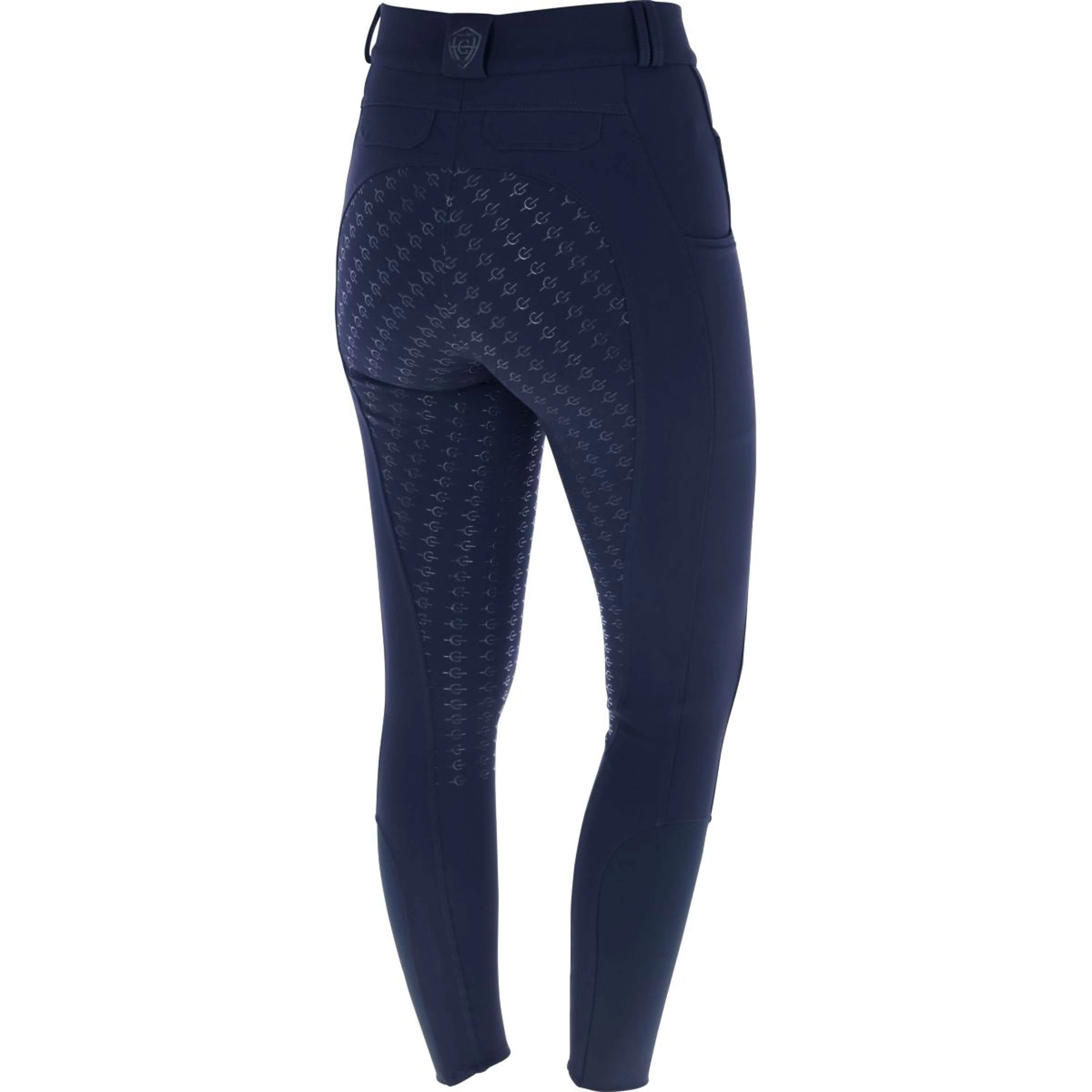 Covalliero Pantalon d'Équitation AW25 Full Grip Marin foncé - Image 3