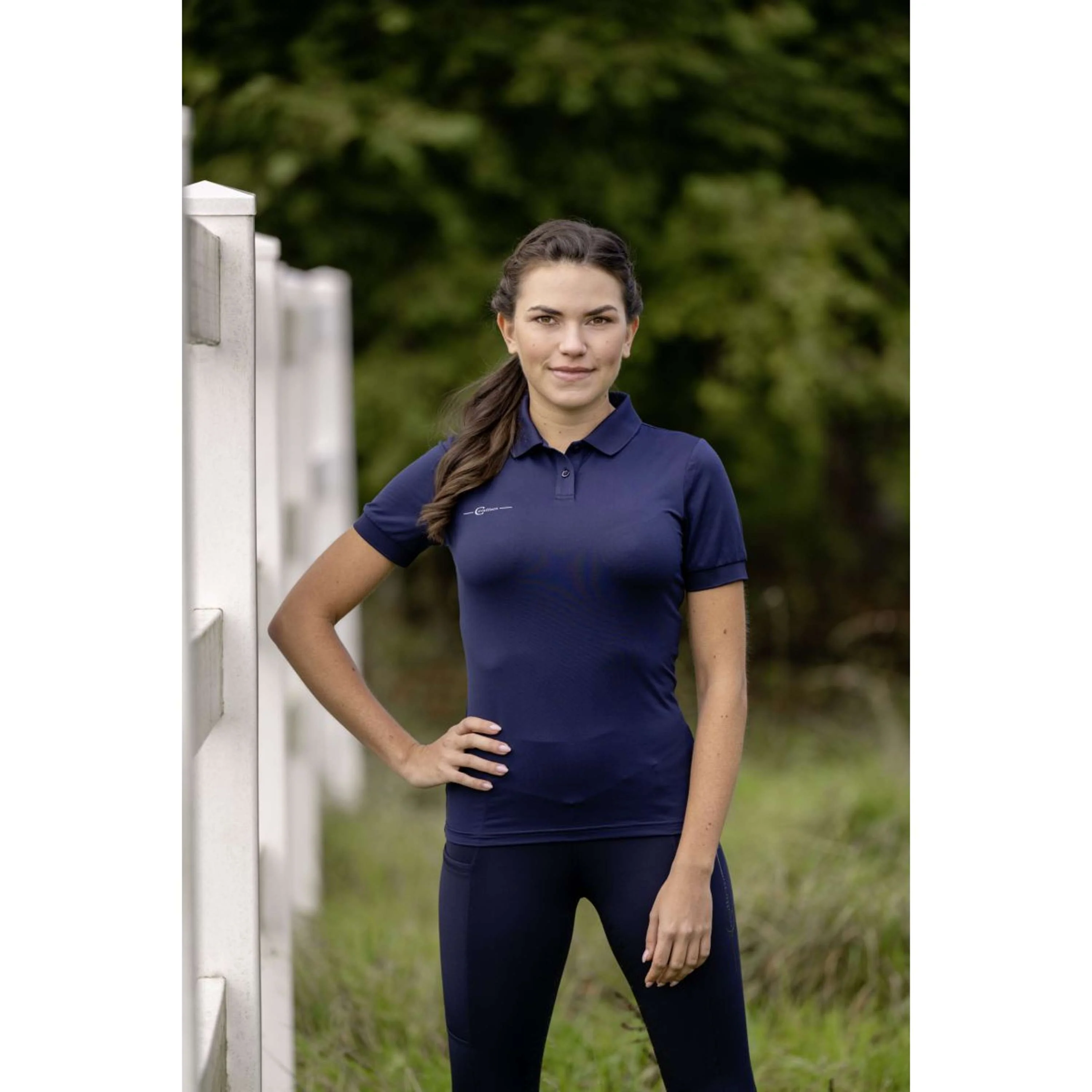 Covalliero Polo Femme Marin - Image 3