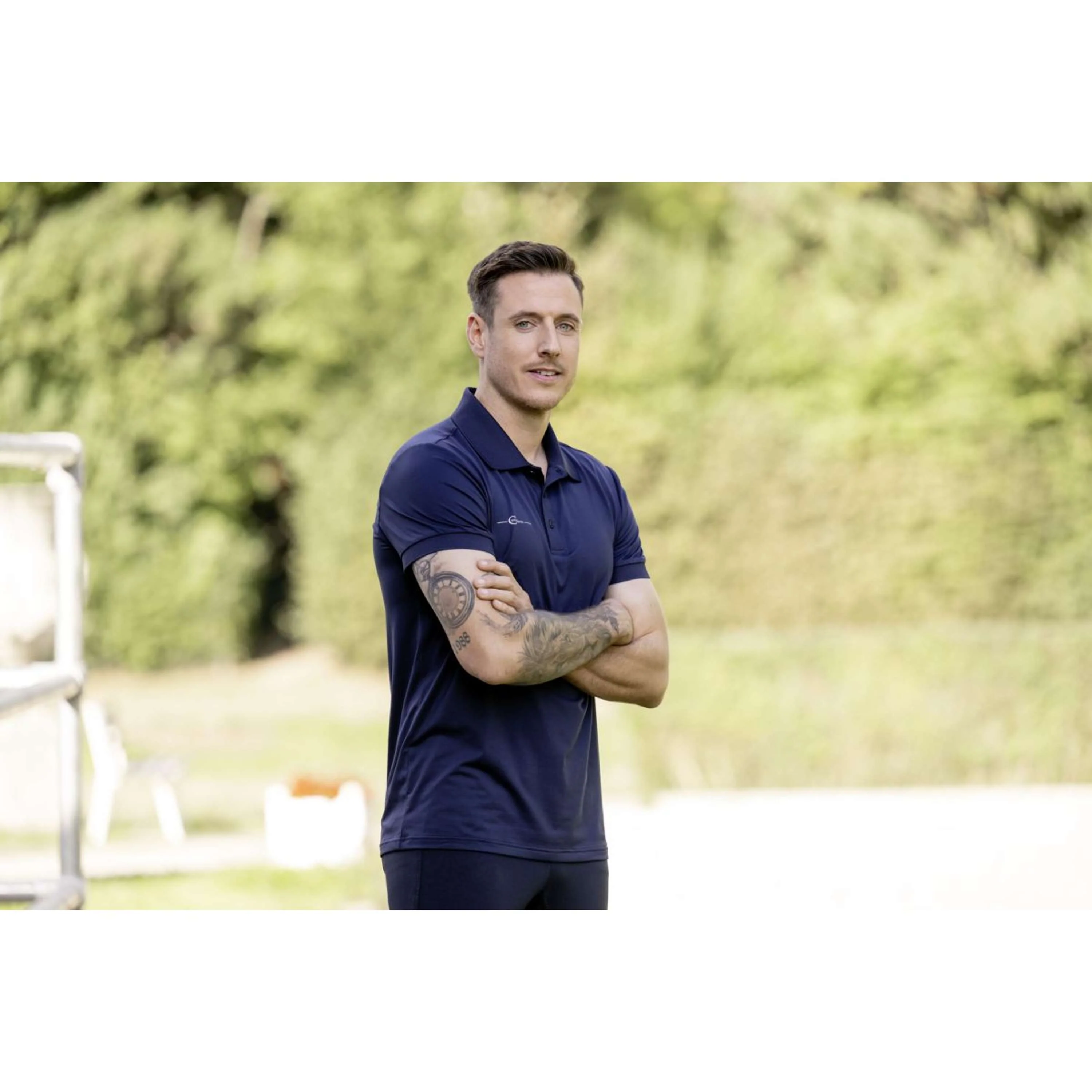 Covalliero Polo Hommes Marin - Image 3