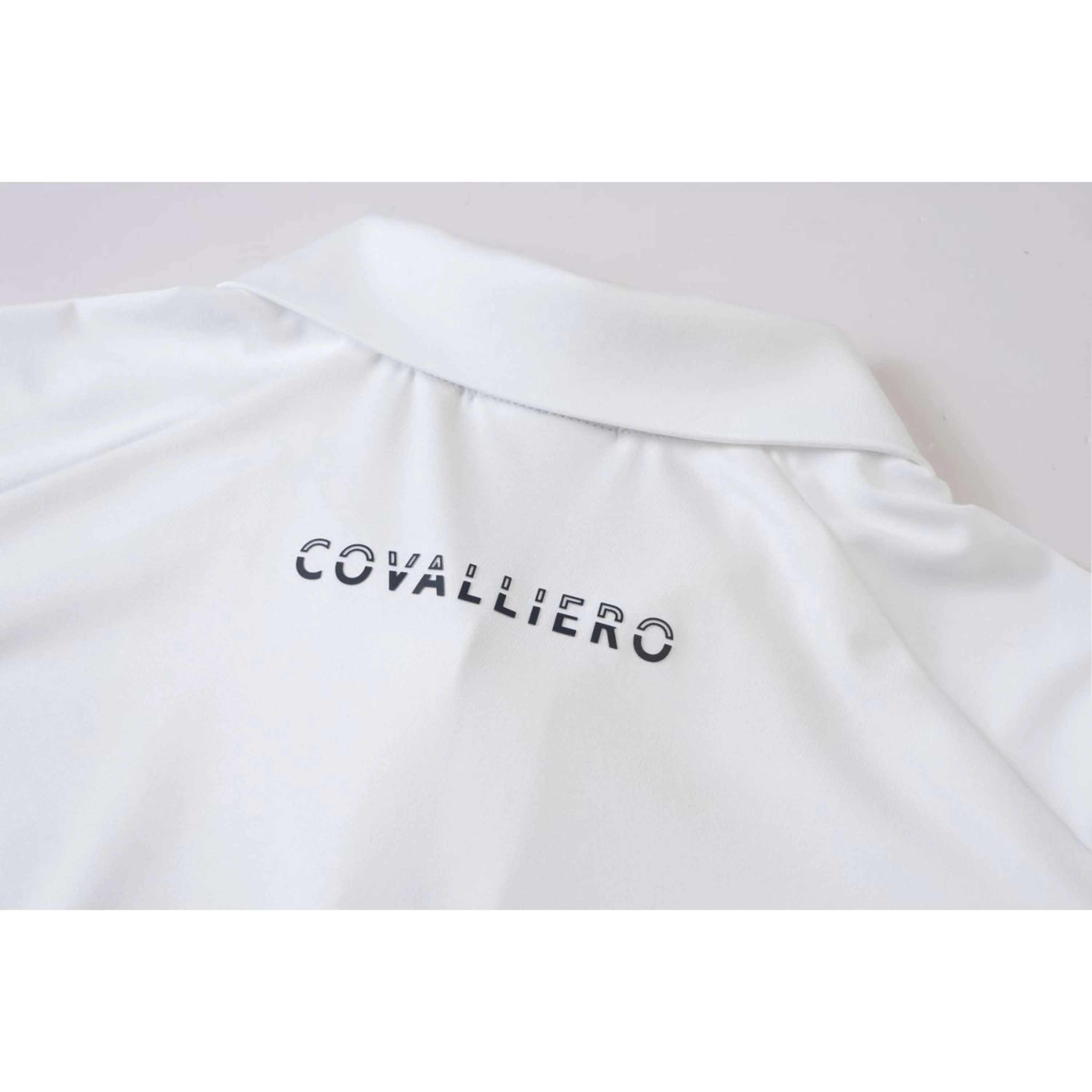 Covalliero Polo SS26 Femme Blanc - Image 4