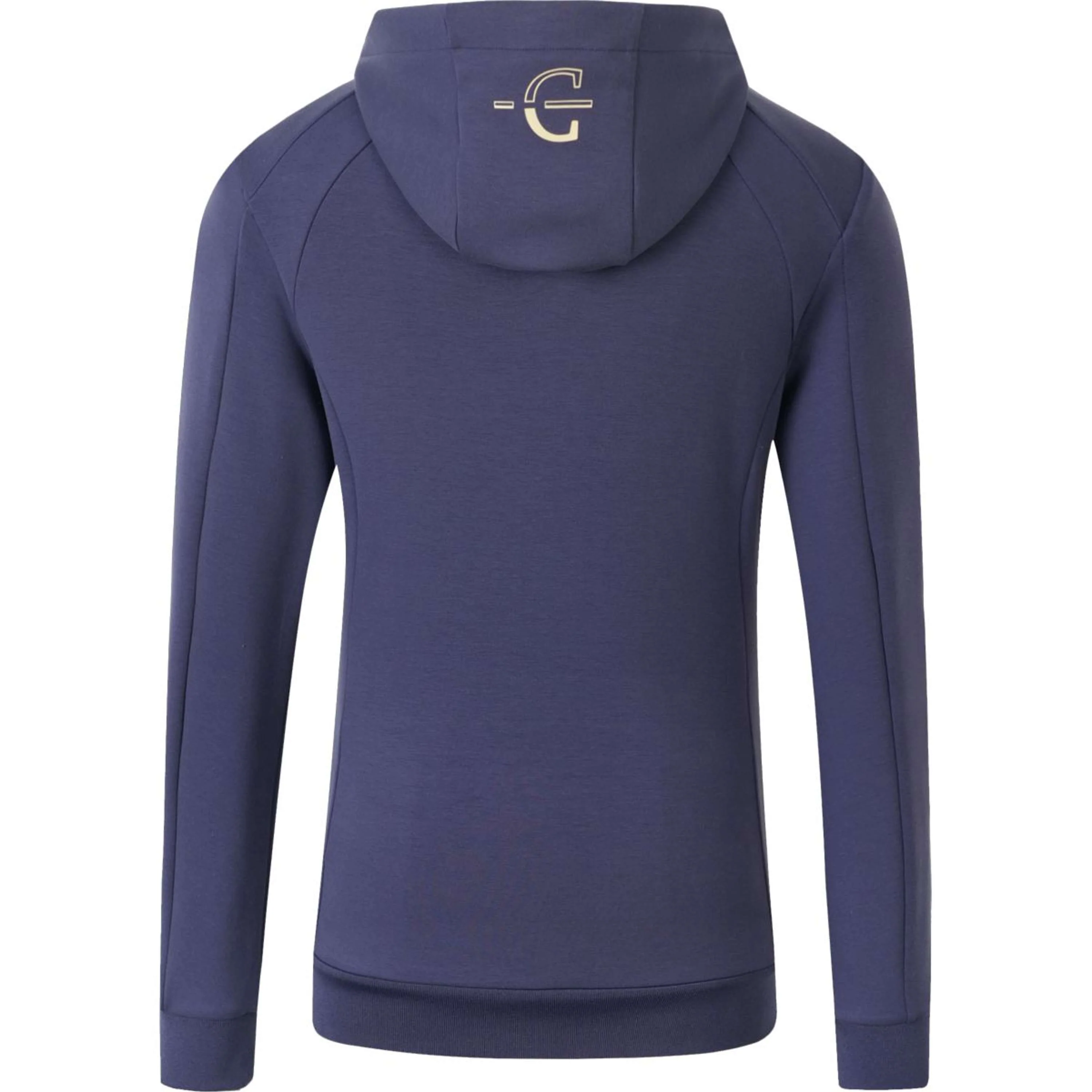 Covalliero Pull col Hoodie SS26 Femme Foncé Marine - Image 2