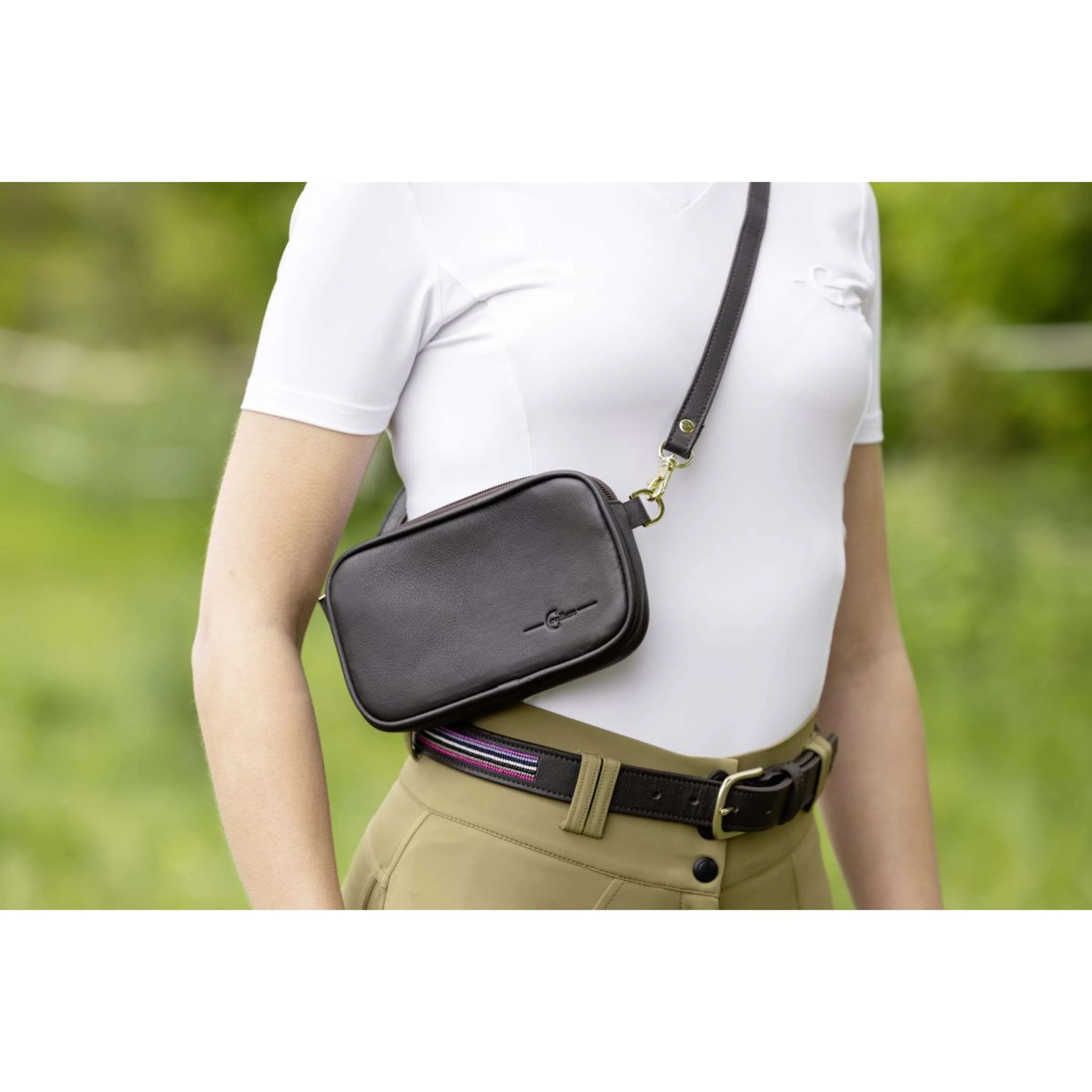 Covalliero Sac Banane SS26 Marron foncé - Image 2