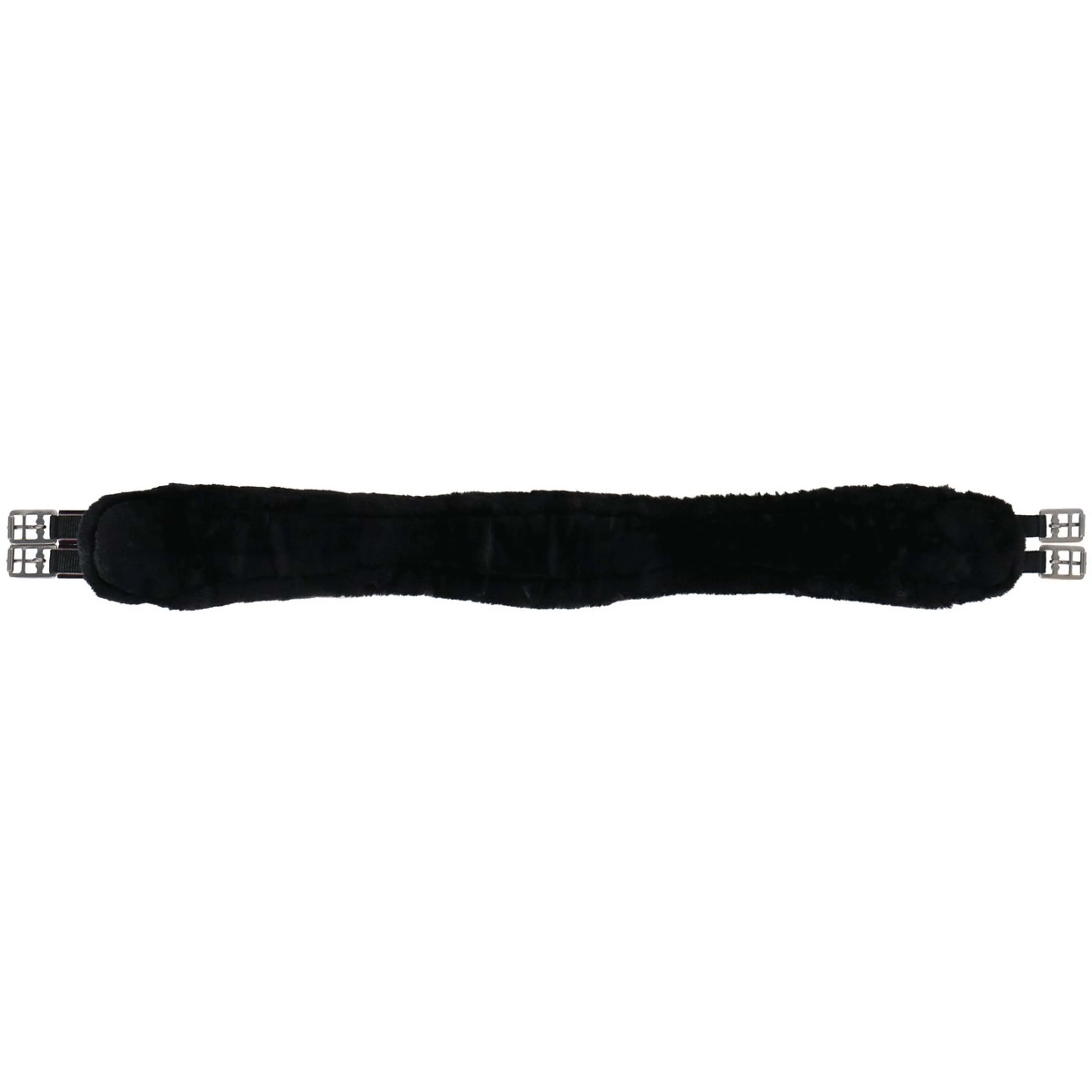 Covalliero Sangle Faux Fur Long Noir - Image 2