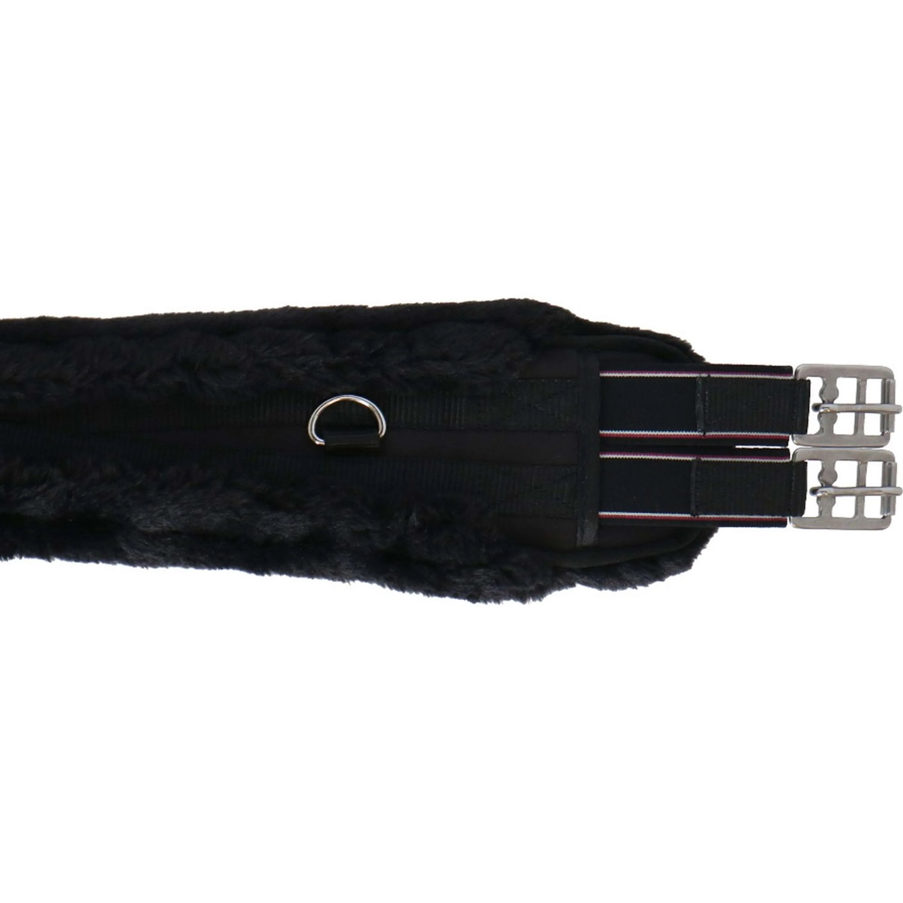 Covalliero Sangle Faux Fur Long Noir - Image 5