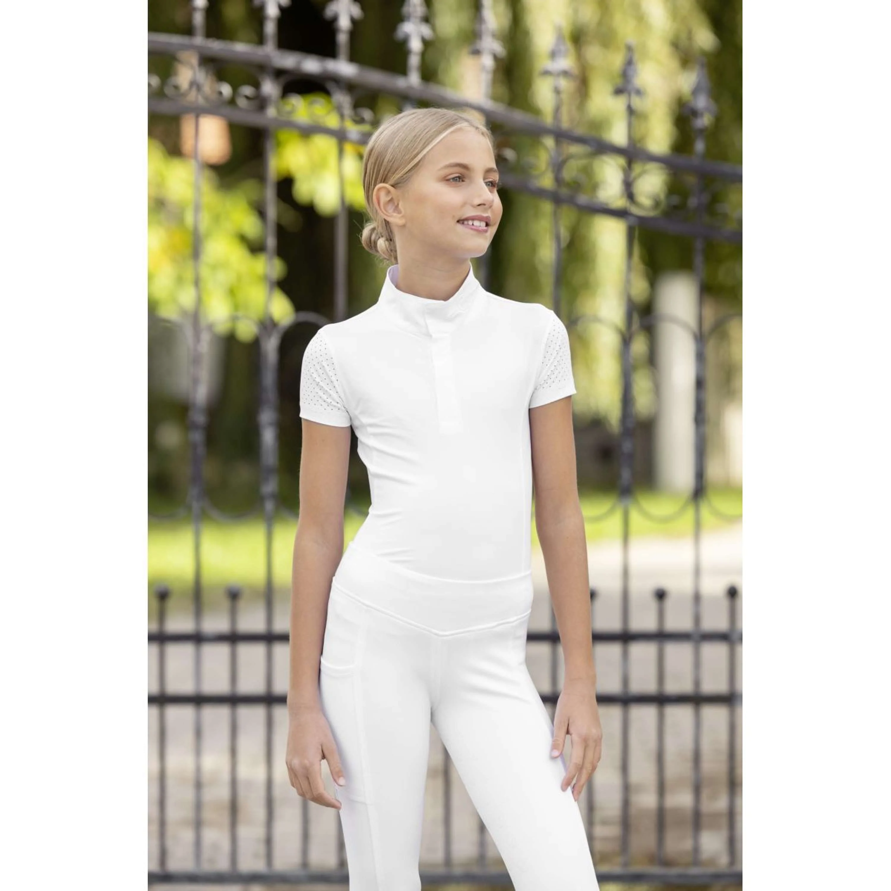 Covalliero T-shirt de Concours Enfants Blanc - Image 3