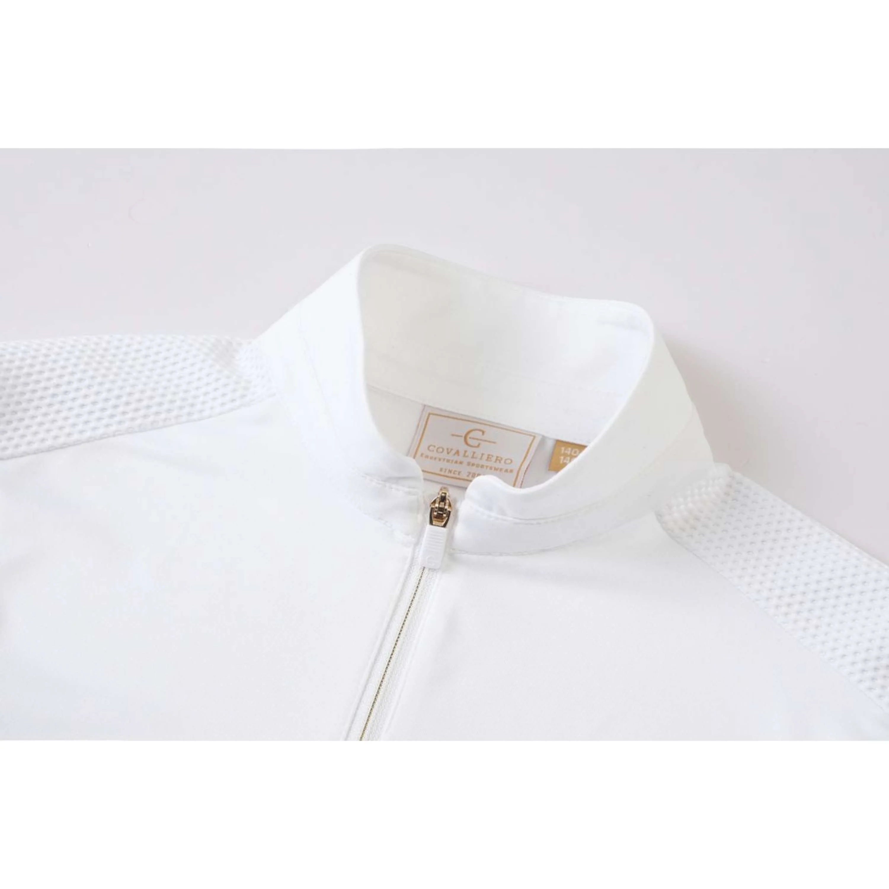 Covalliero T-shirt de Concours SS26 Enfants Longues Manches Blanc - Image 5