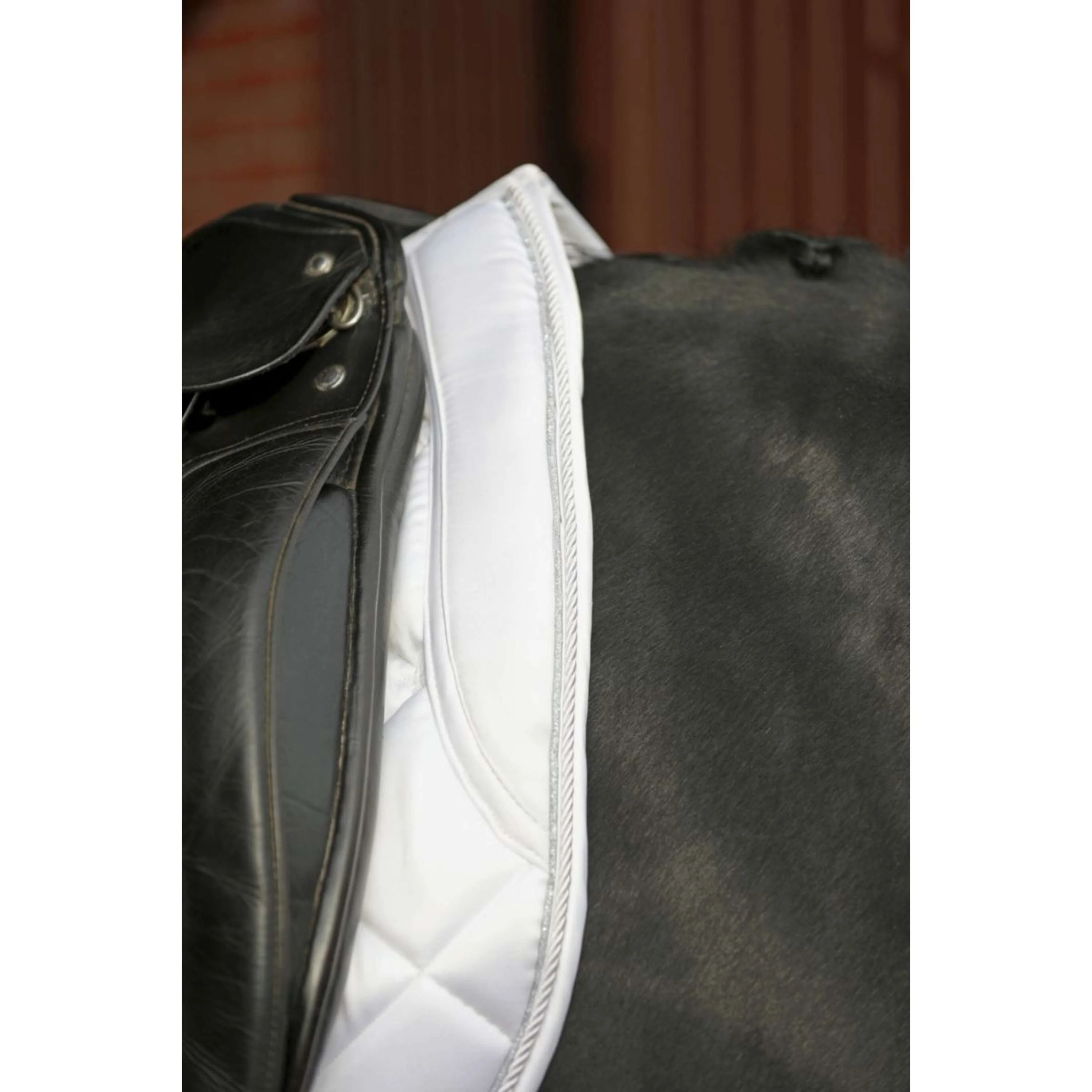 Covalliero Tapis de Selle Empara Polyvalent Blanc - Image 2
