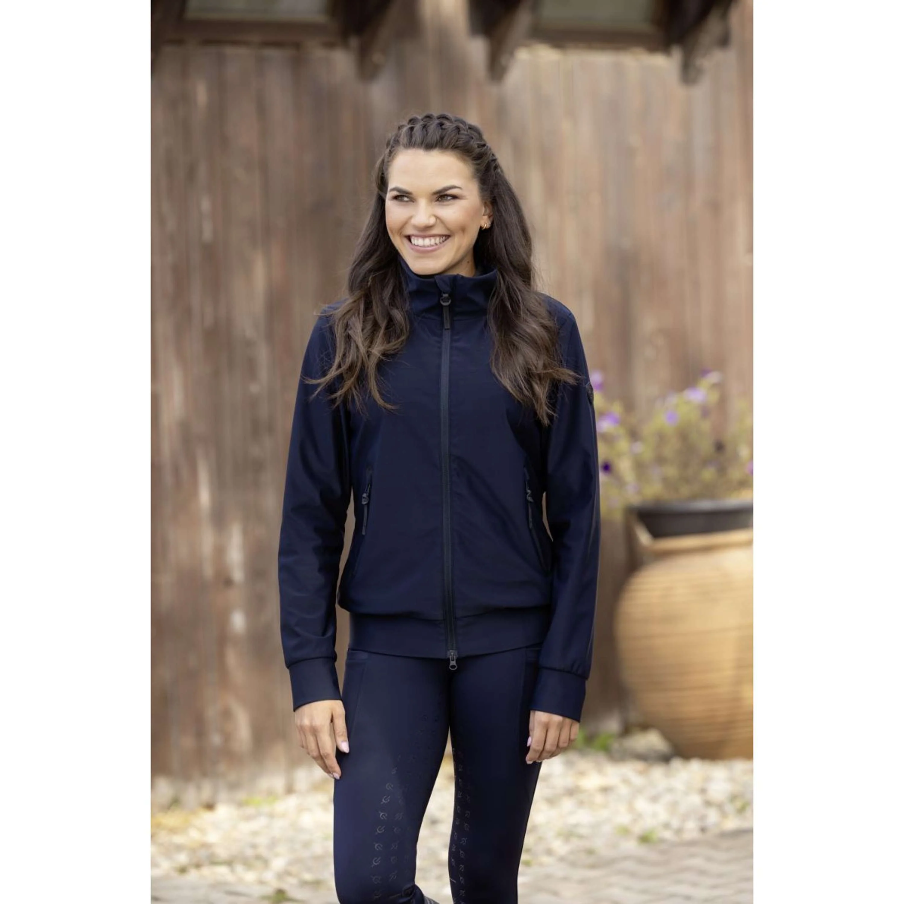 Covalliero Veste Blouson Femme Marin foncé - Image 3
