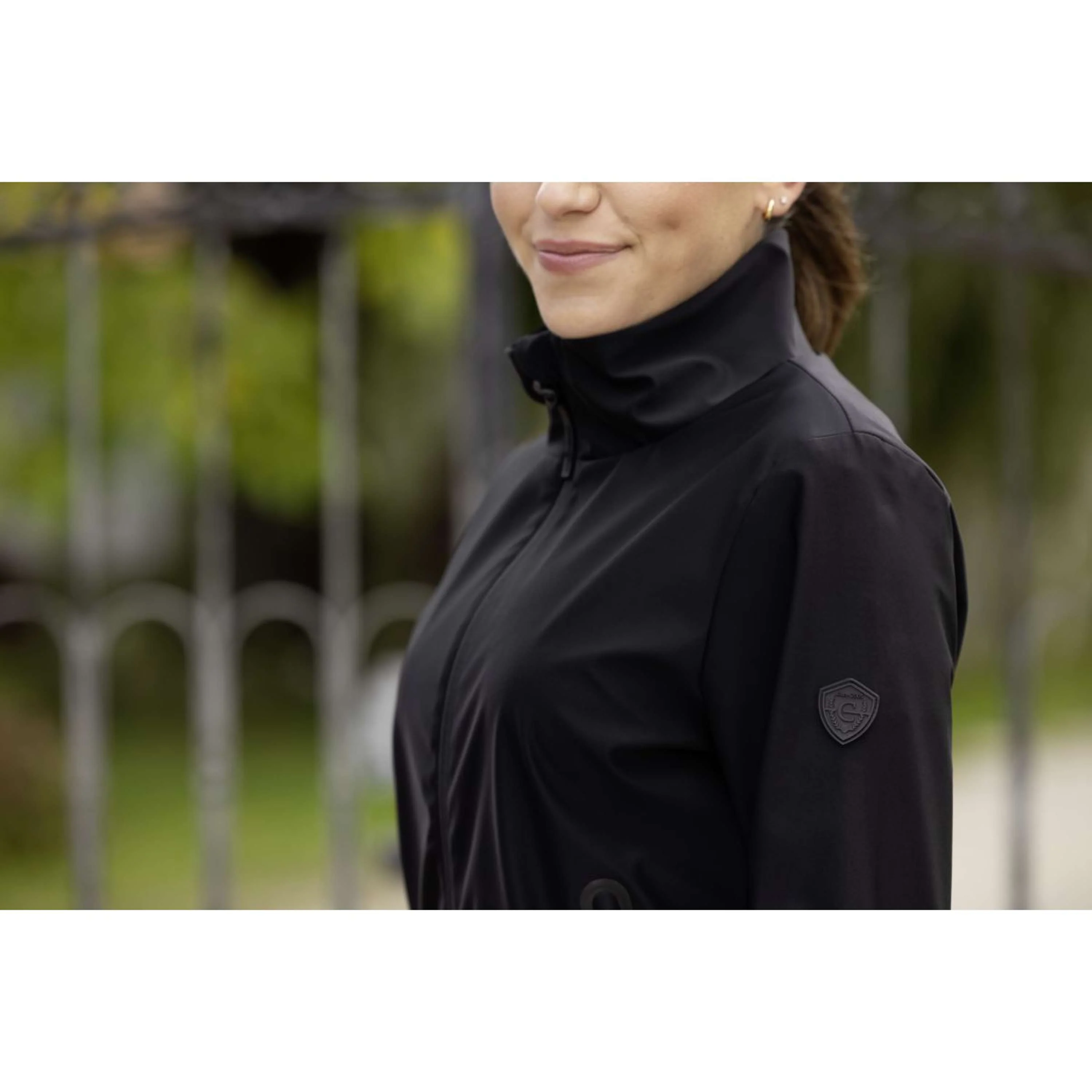 Covalliero Veste Blouson Femme Noir - Image 4