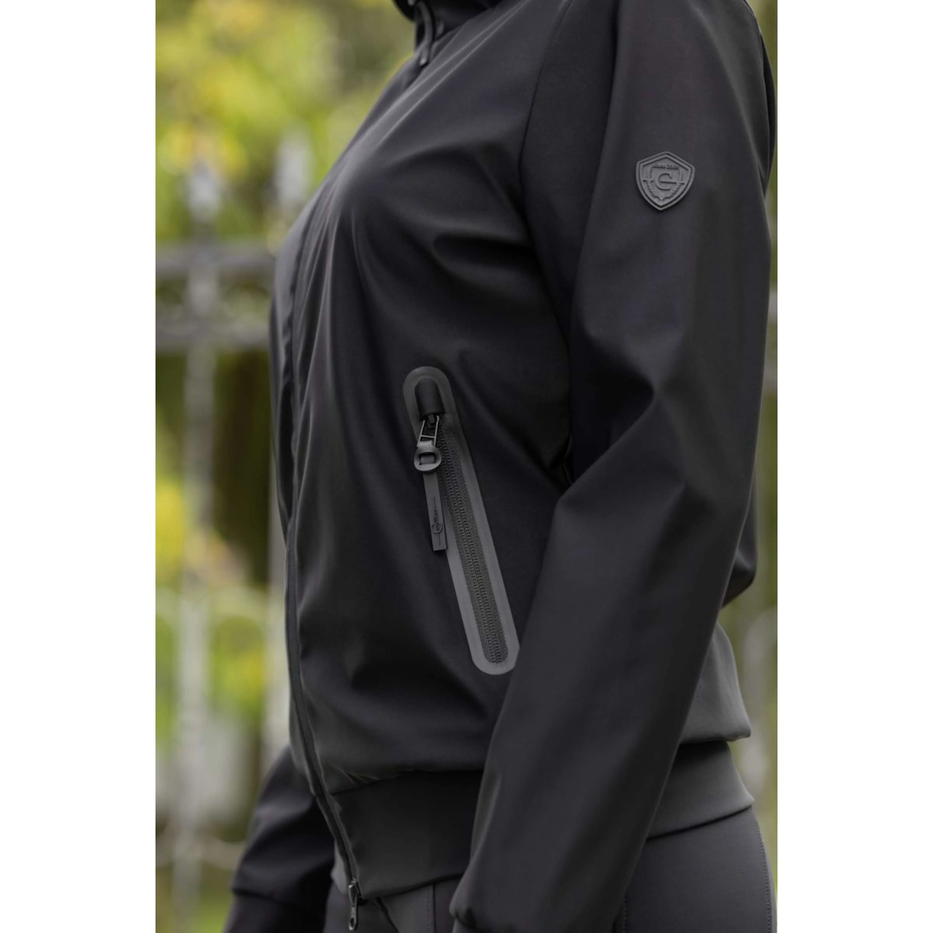 Covalliero Veste Blouson Femme Noir - Image 5