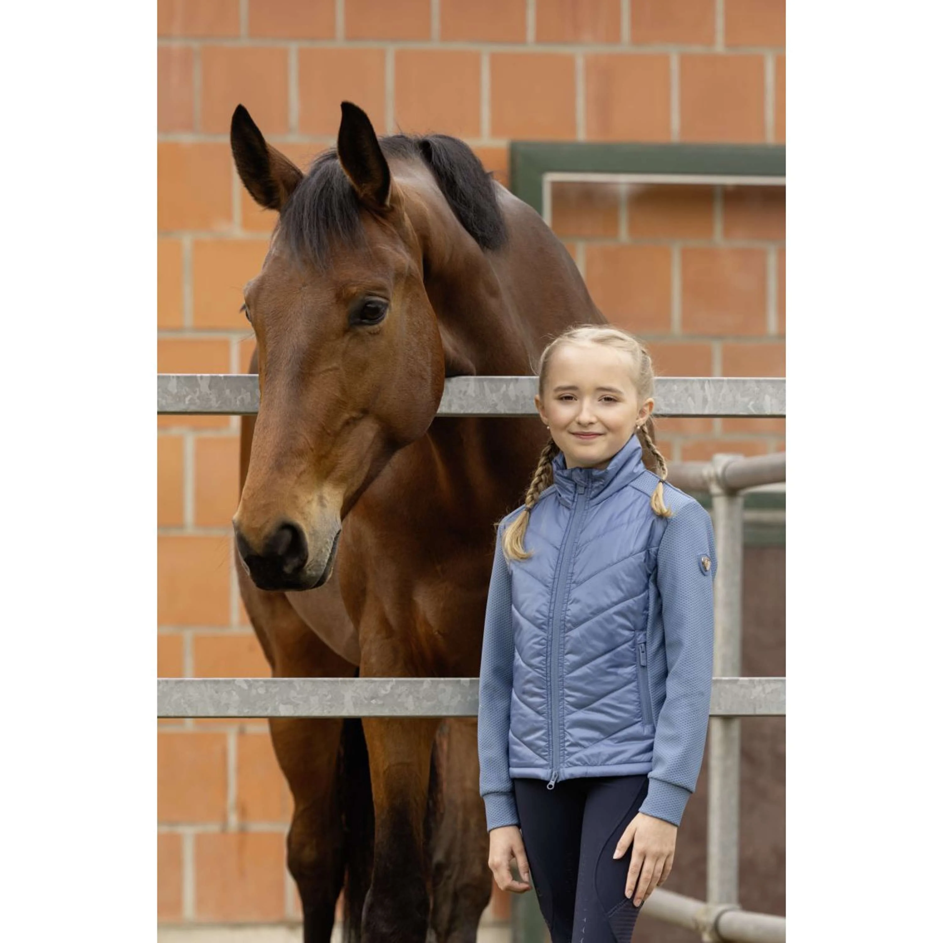 Covalliero Veste SS26 Enfants Smoked Blue - Image 2