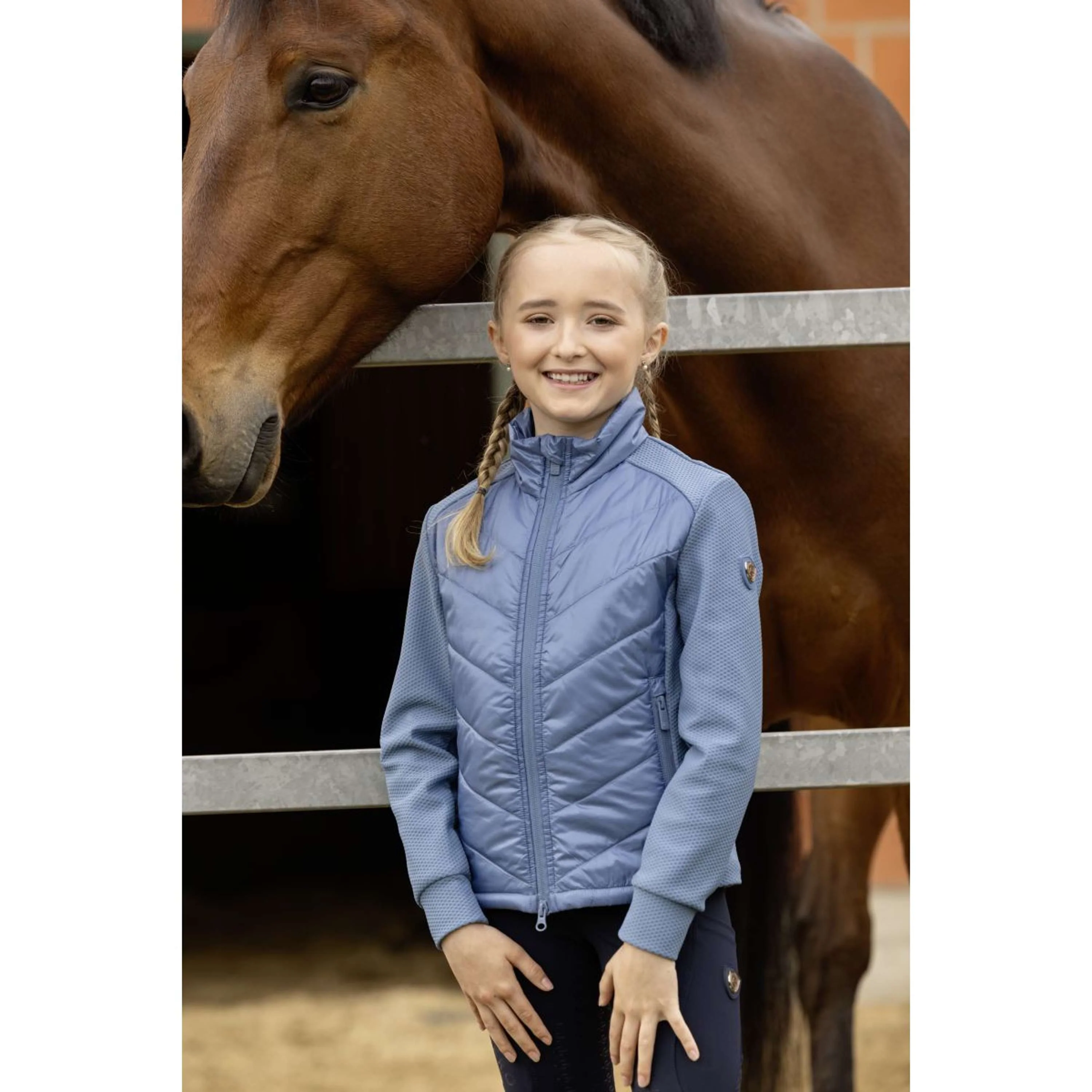 Covalliero Veste SS26 Enfants Smoked Blue - Image 6