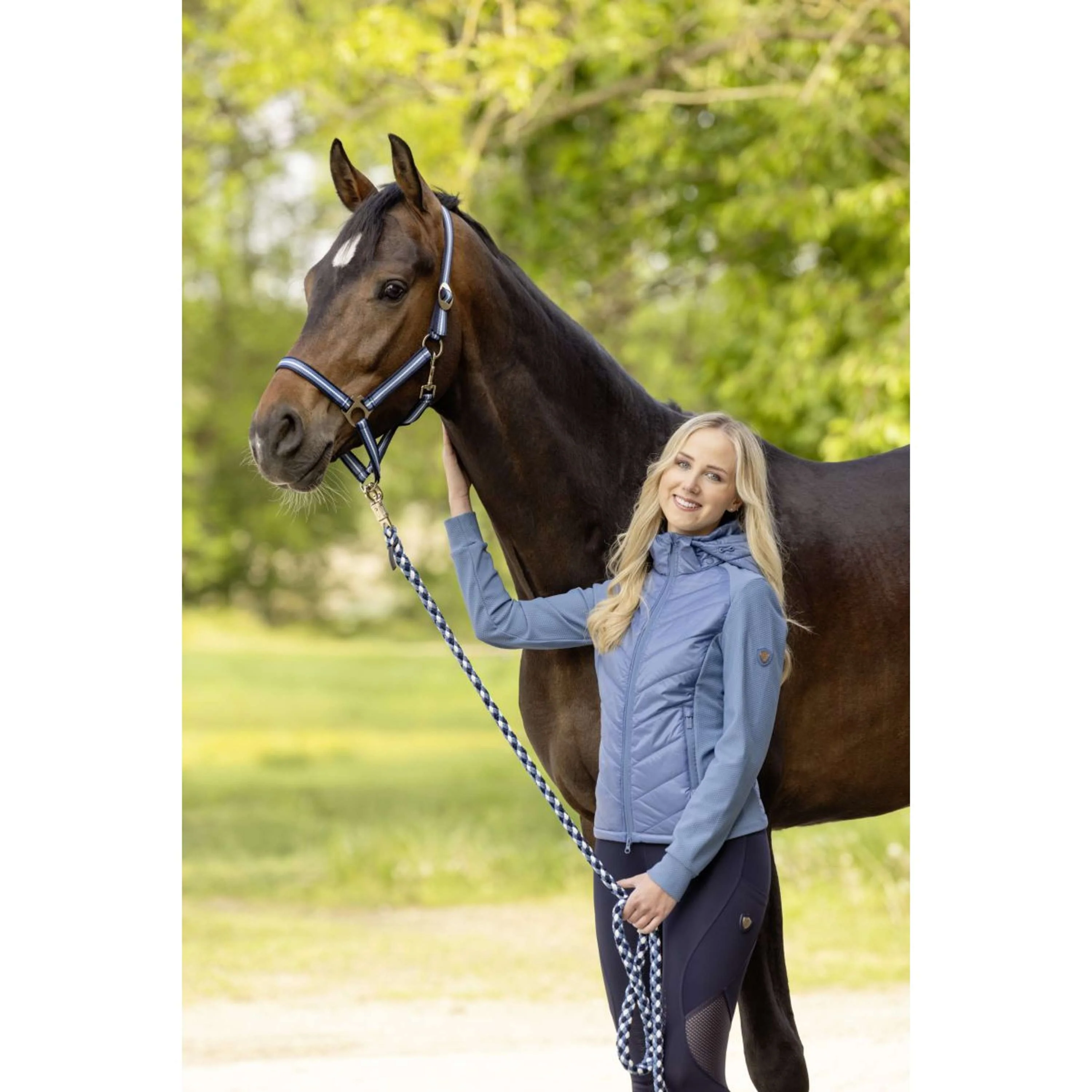 Covalliero Veste SS26 Femme Smoked Blue - Image 5
