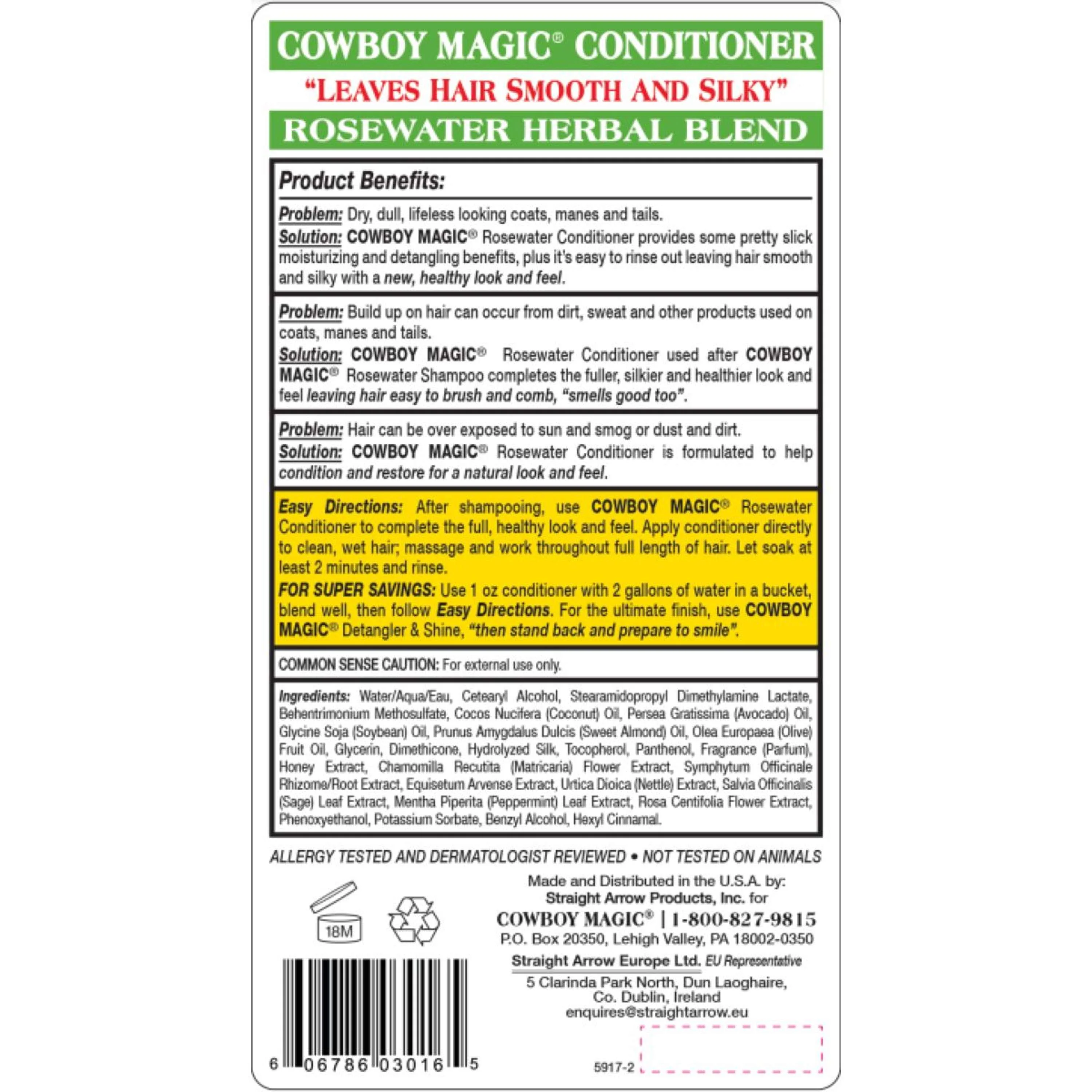 Cowboy Magic Rosewater Conditioner - Image 3
