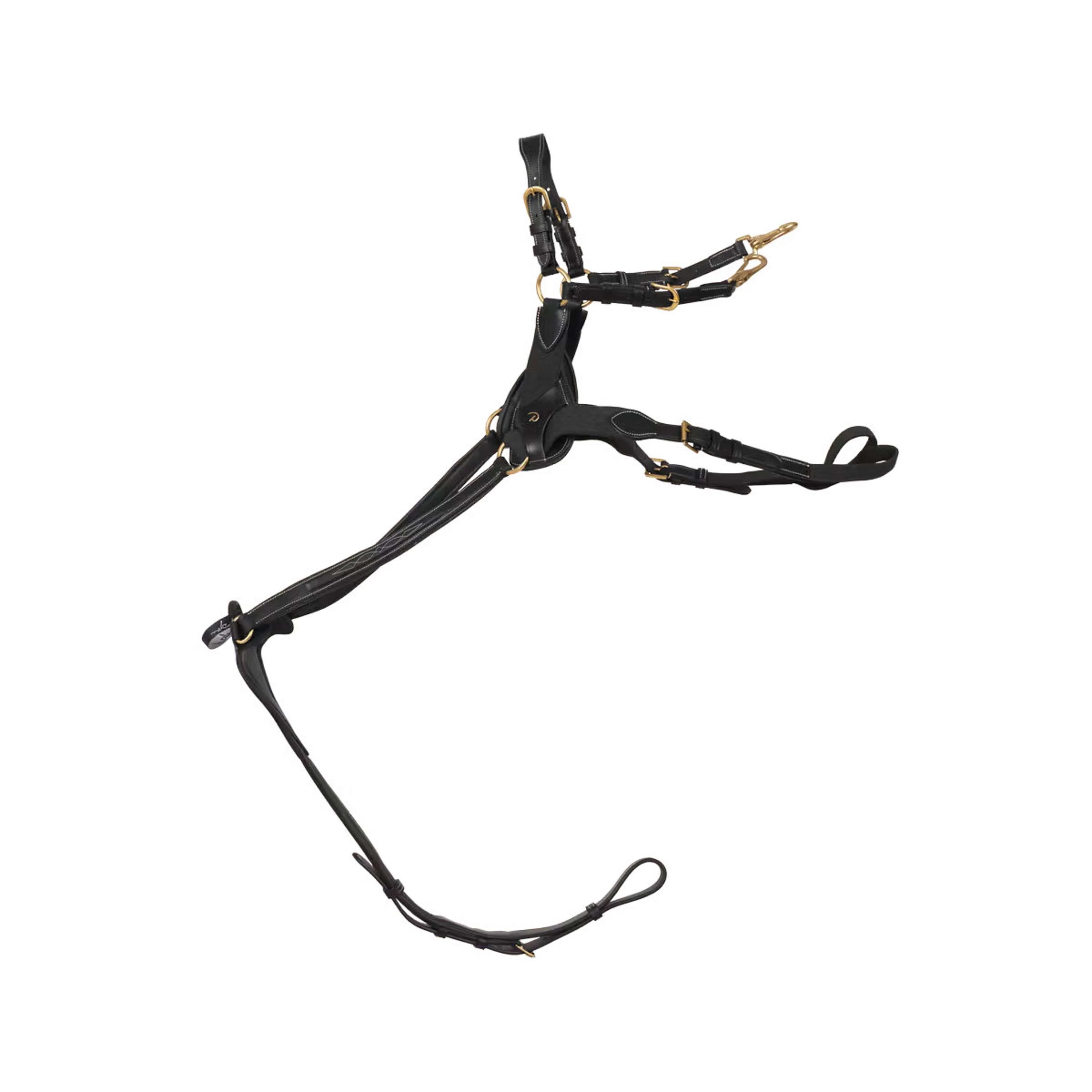 Dyon Collier de Chasse 5 points Élastique Noir - Image 2