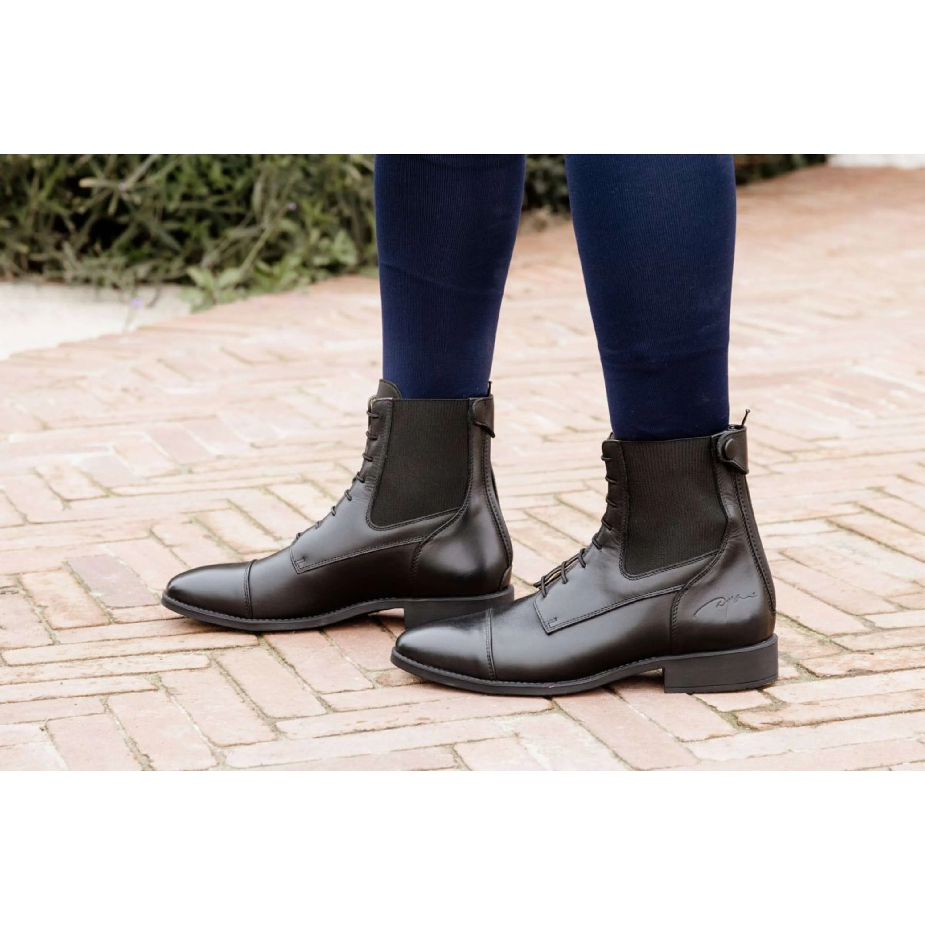 Dyon Jodhpurs Front laces Noir - Image 3