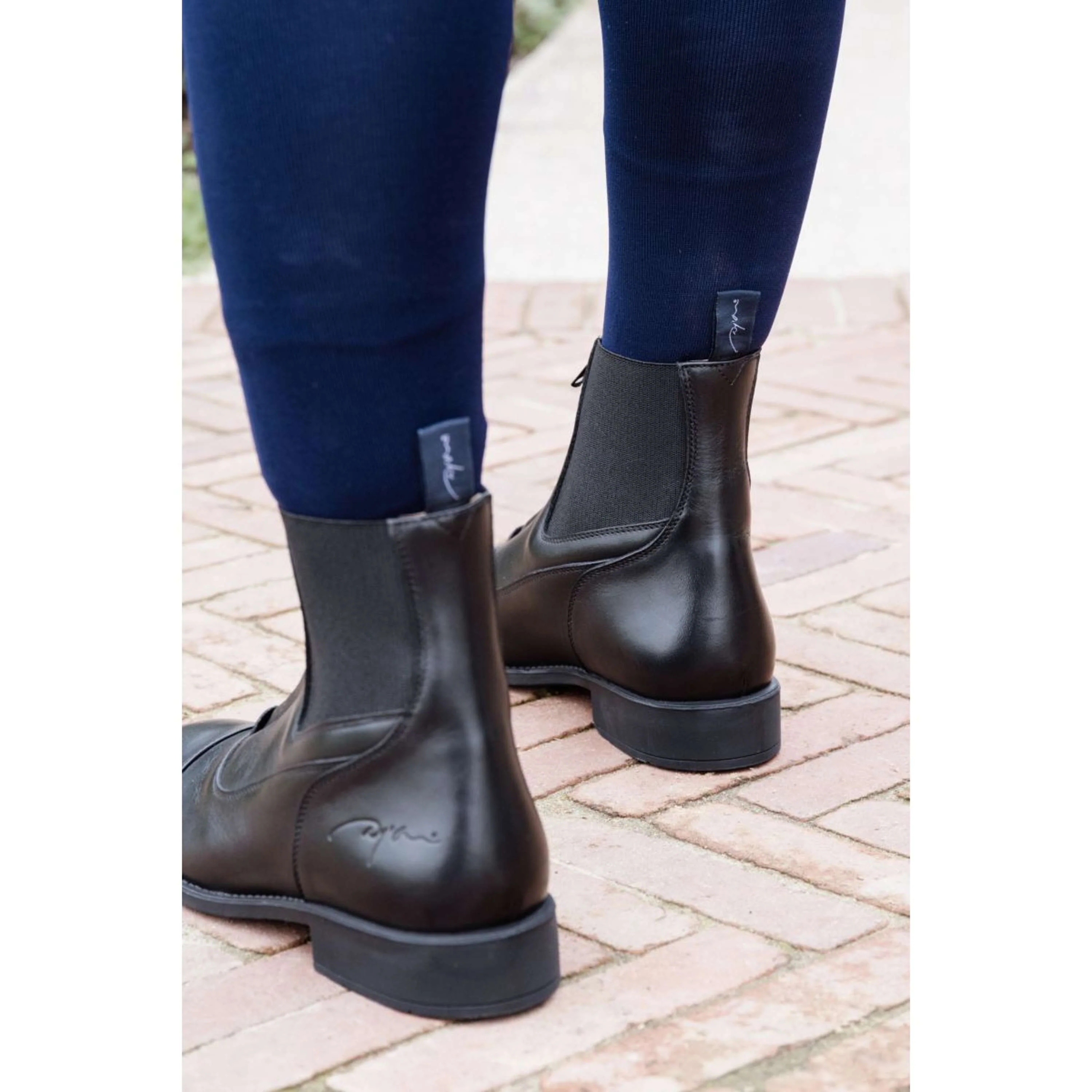 Dyon Jodhpurs Front Zipper Noir - Image 3