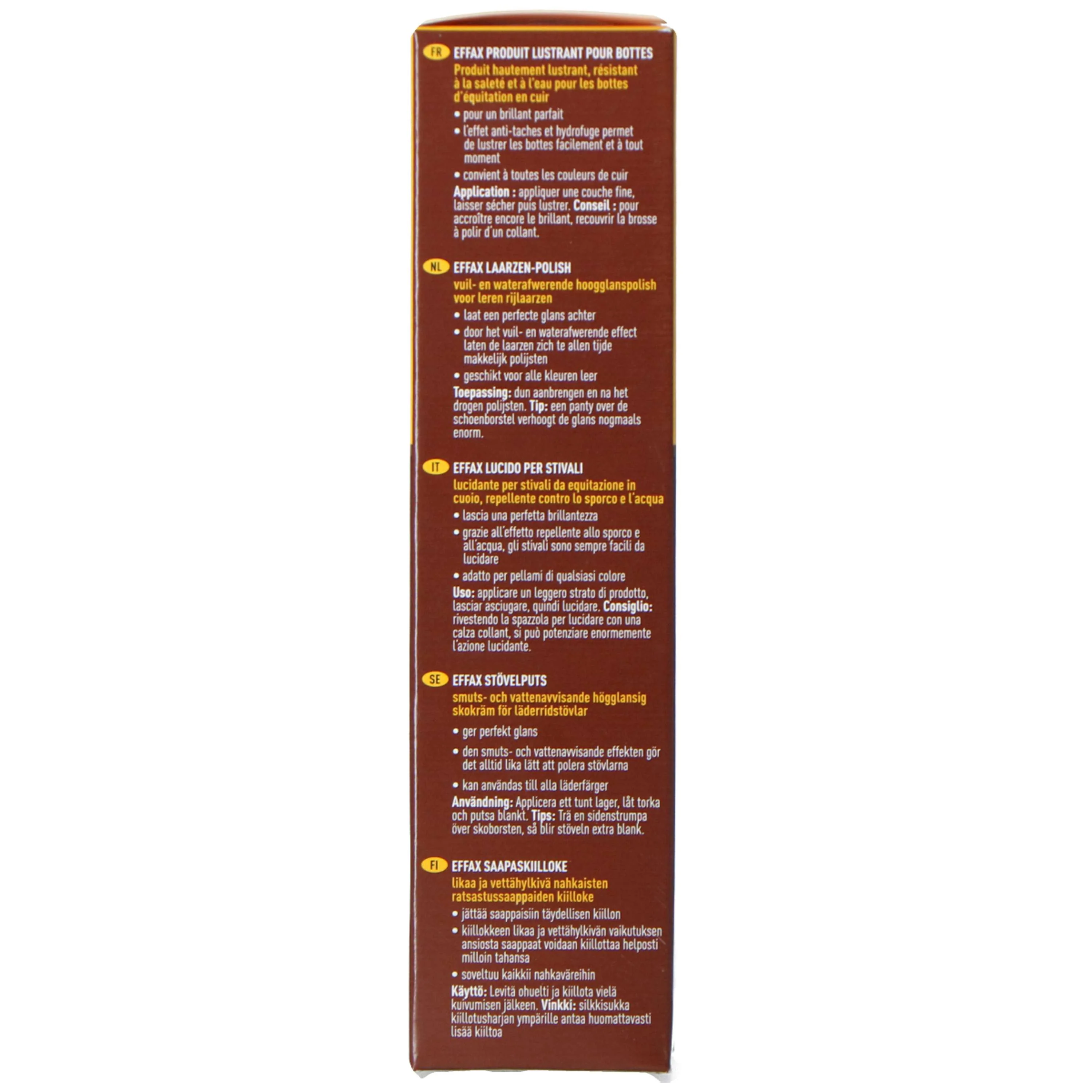 Effax Cirage pour Chaussure Boot Polish Transparent - Image 4