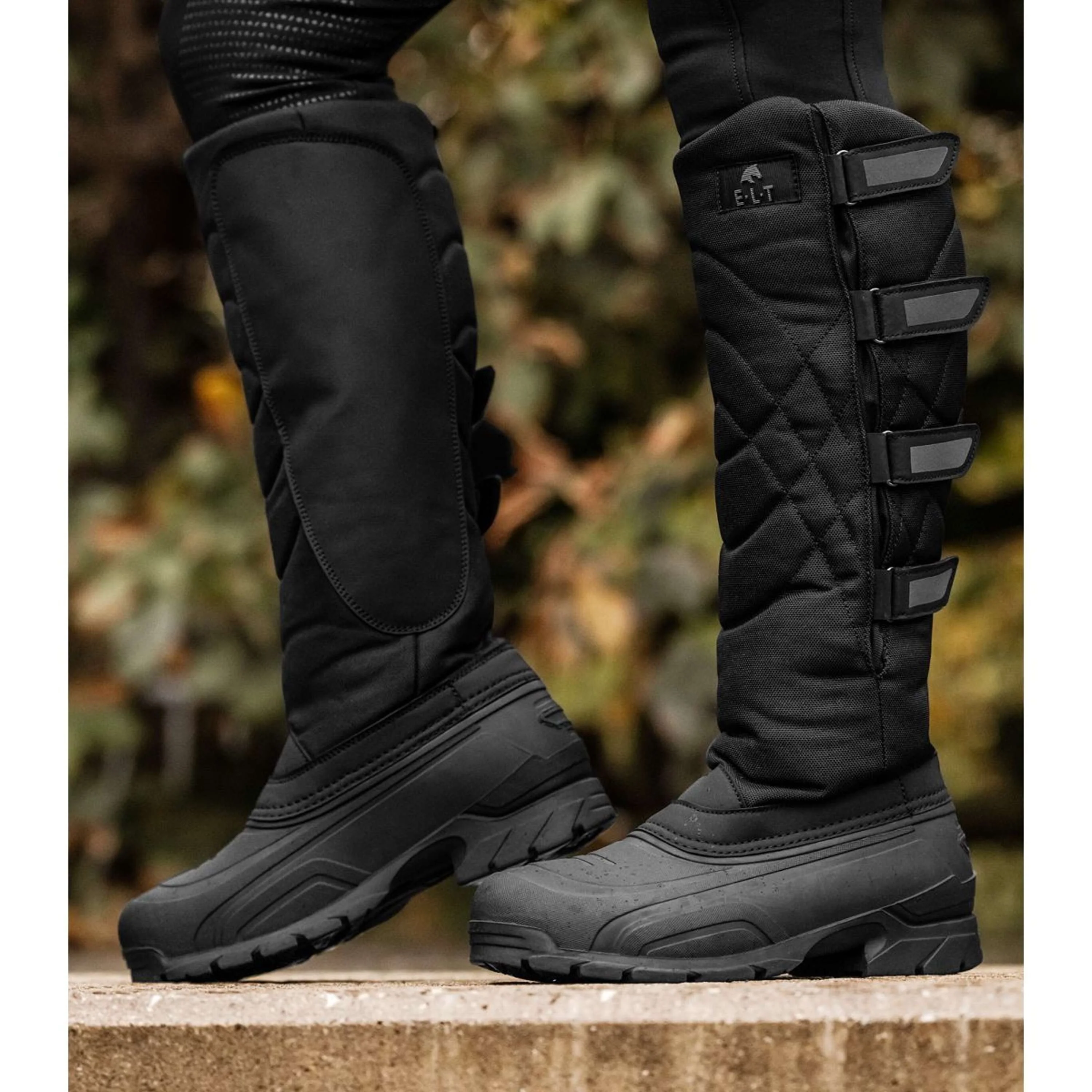ELT Bottes d'Équitation d'Hiver Essential Noir - Image 3