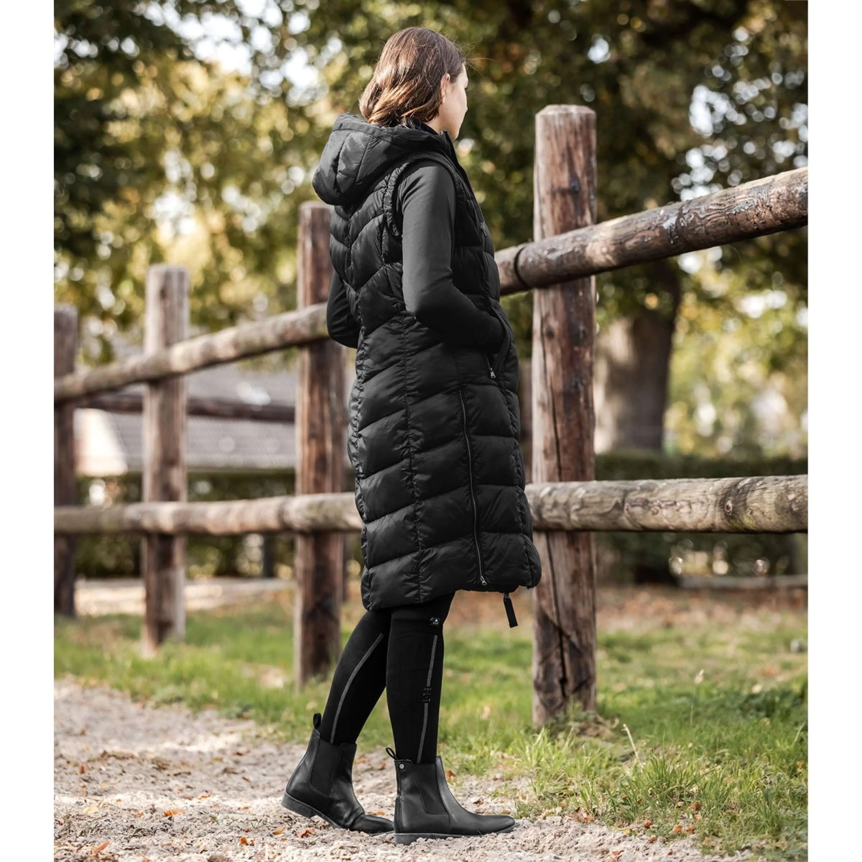 ELT Gilet Sans Manches Long Ostende Noir - Image 4