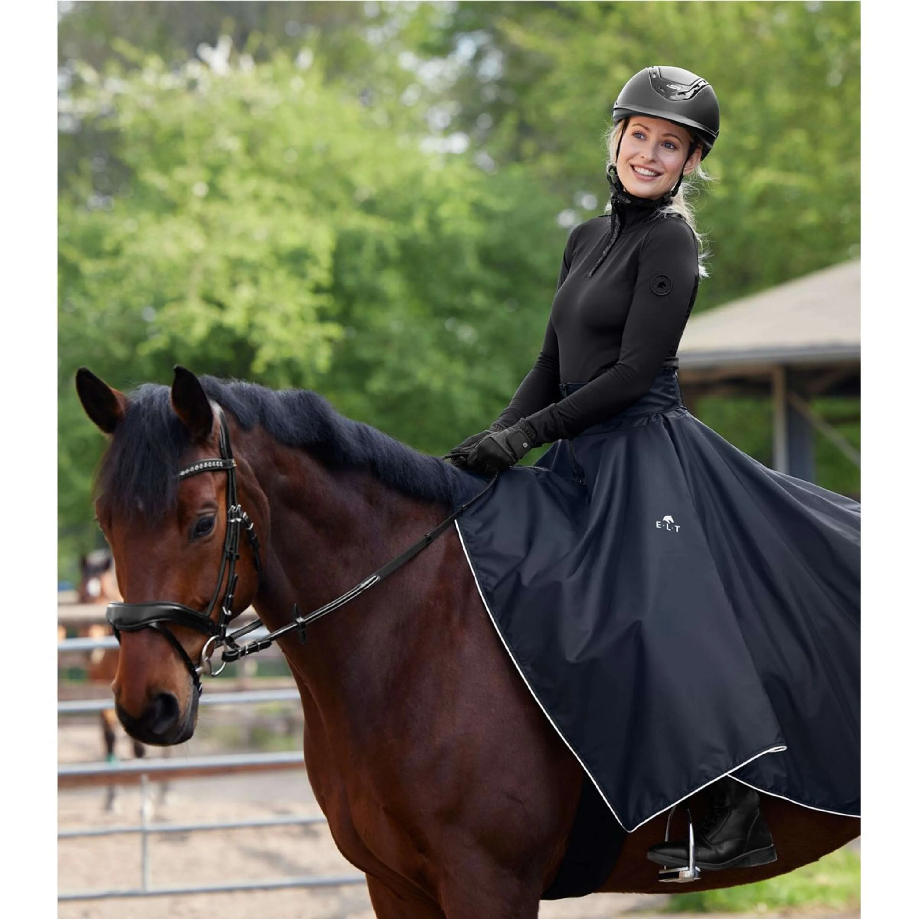 ELT Jupe d'Equitation Lotta Thermo Nightblue - Image 7