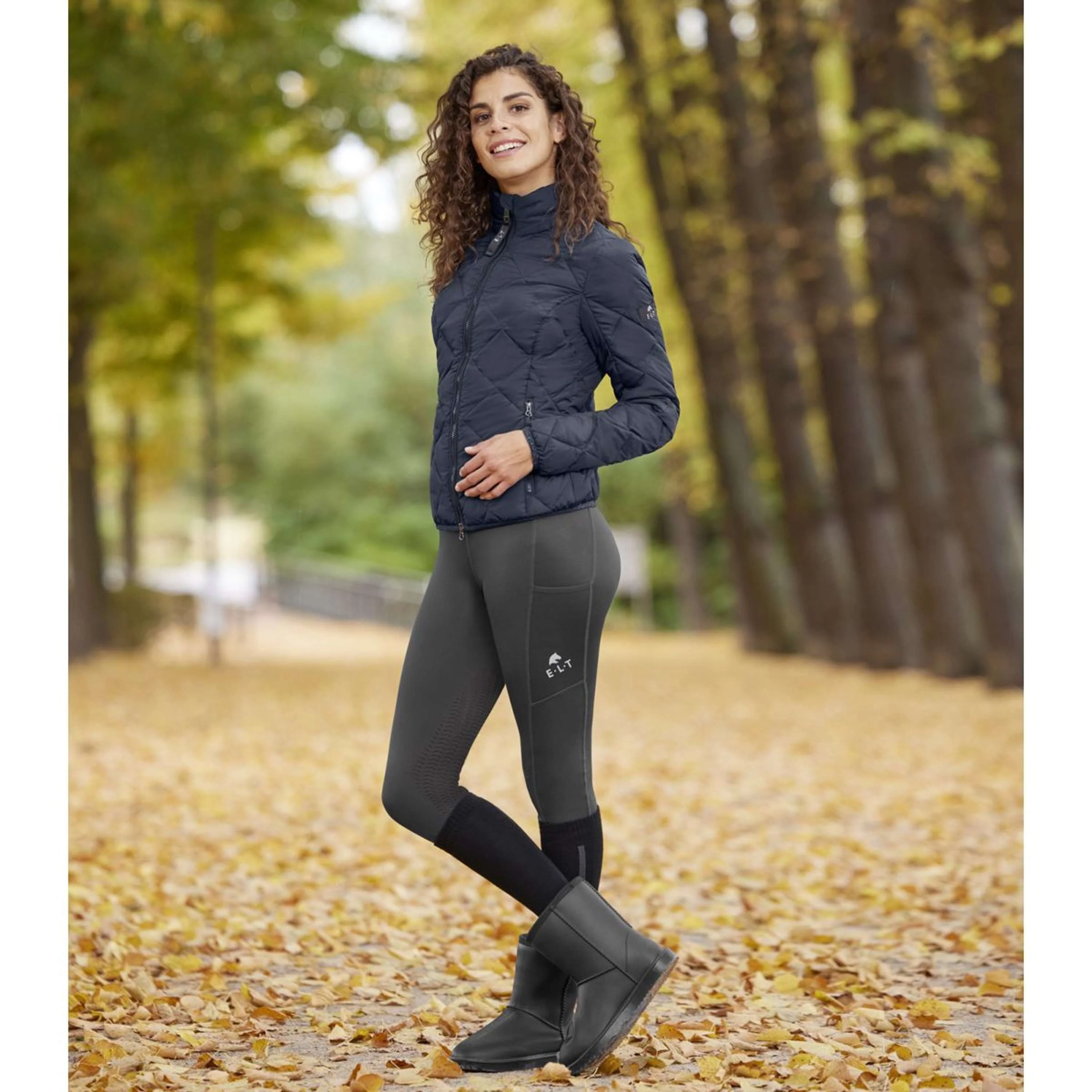 ELT Leggings d'équitation Thermo Ella Asphalt - Image 3